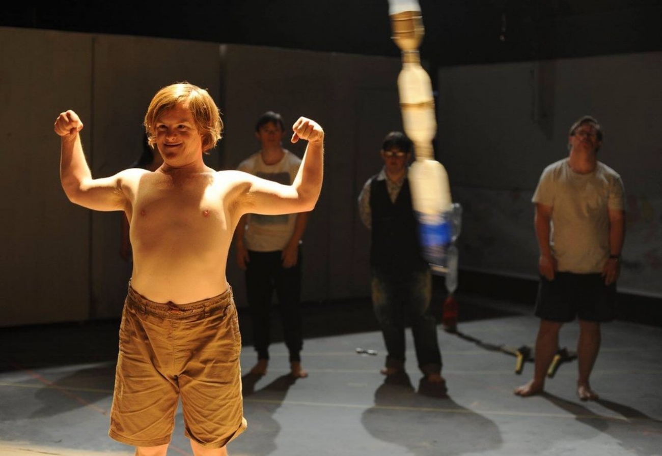 James Penny in RUCKUS's "Speed of Life" 2016. Photo: Heidrun Löhr