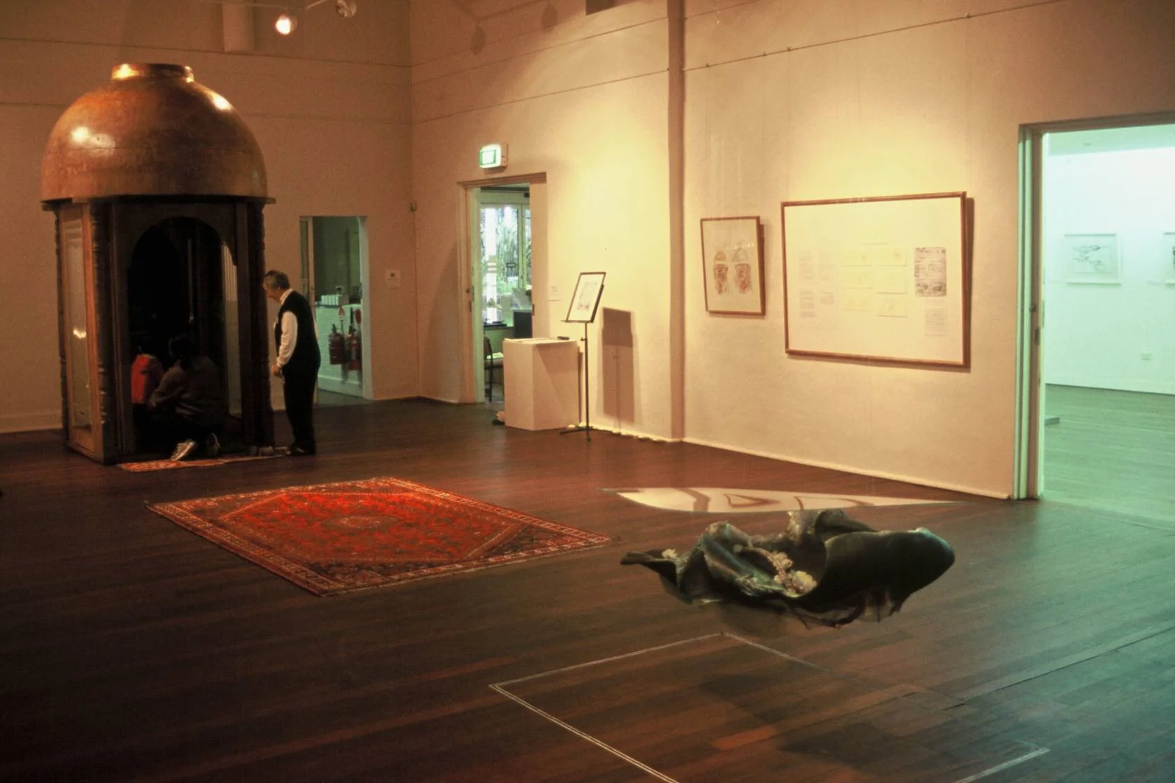 Scored Moments exhibition installation