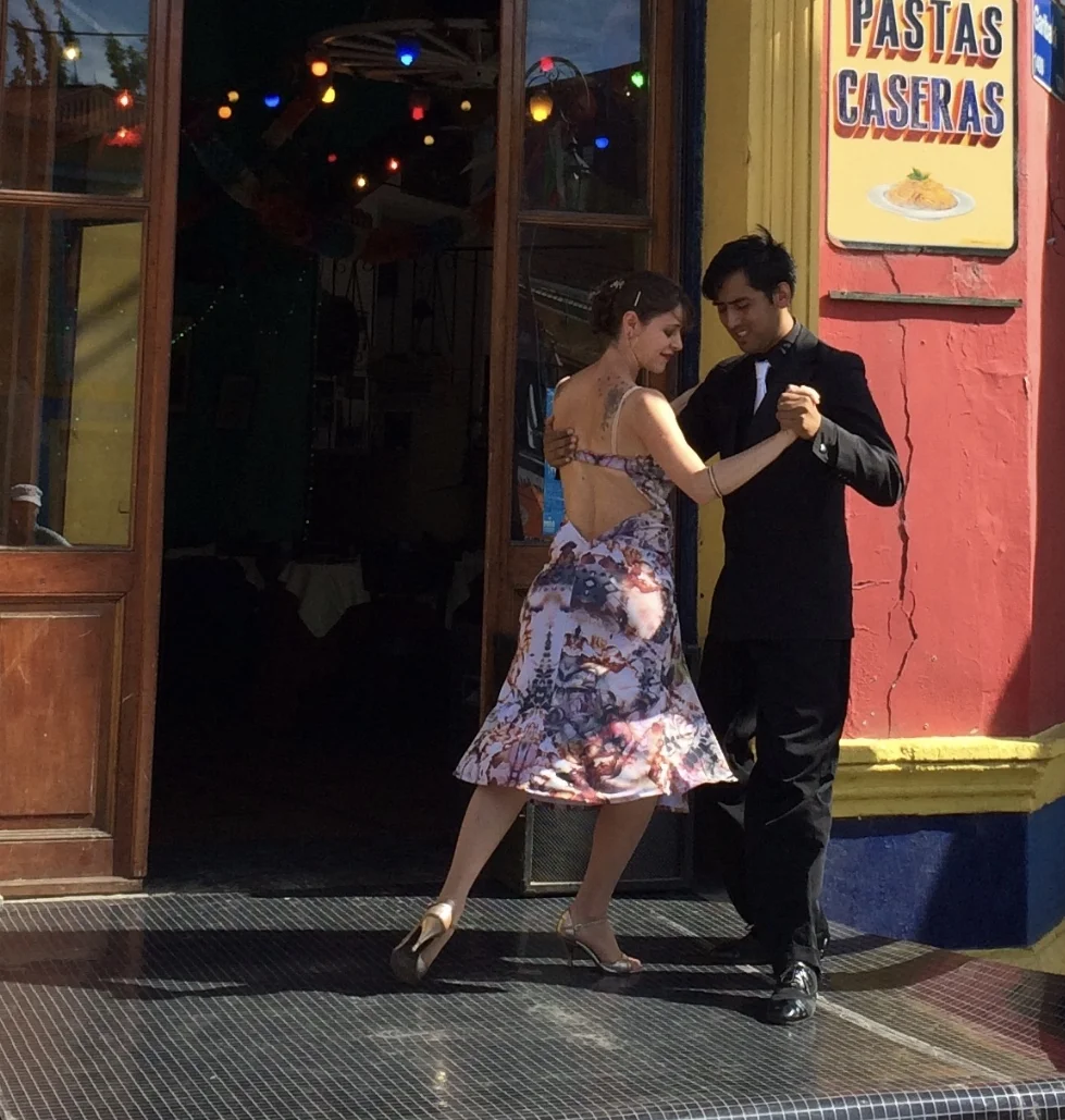 Tango i La Boca, Buenos Aires 2018