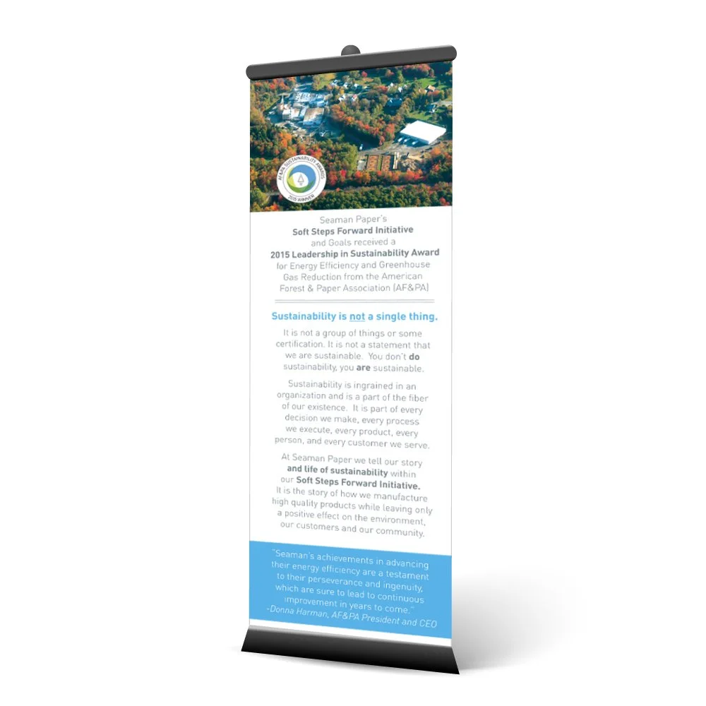 Trade show booths and banners