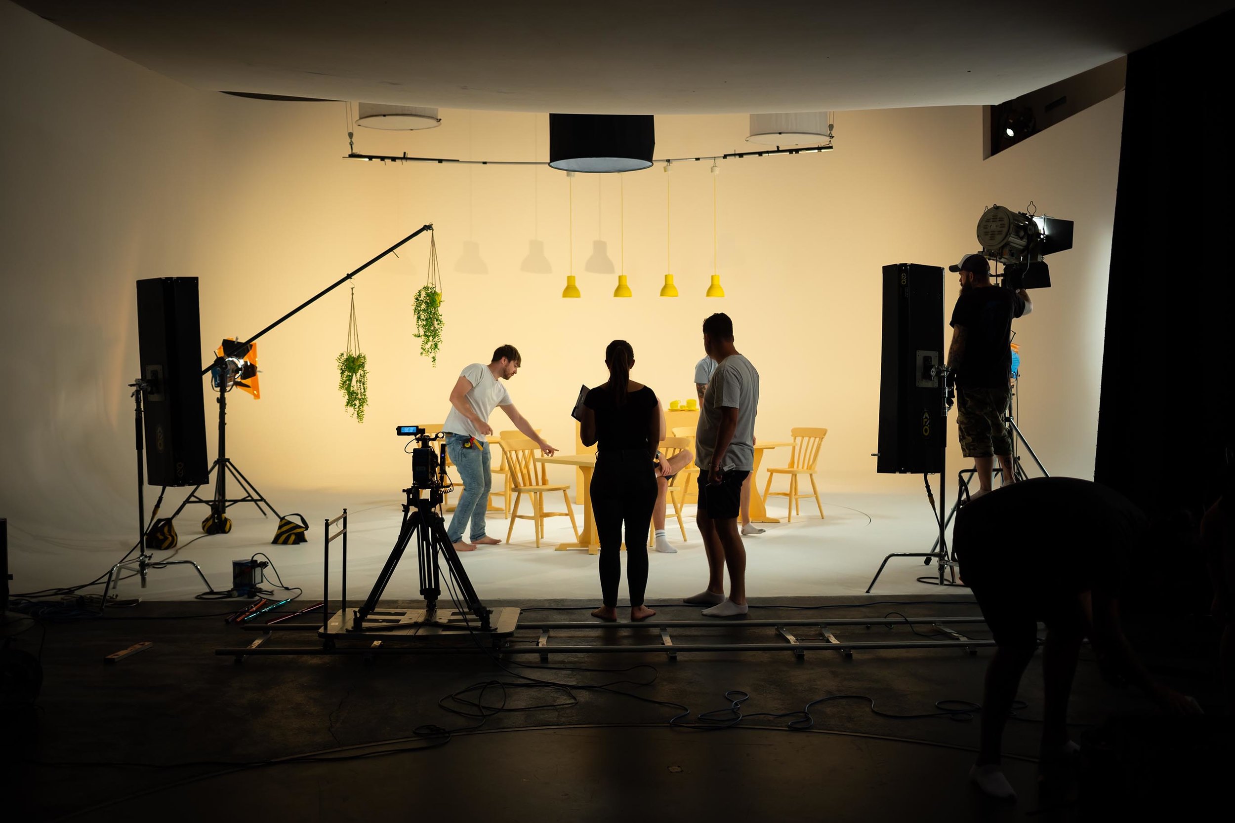 On set