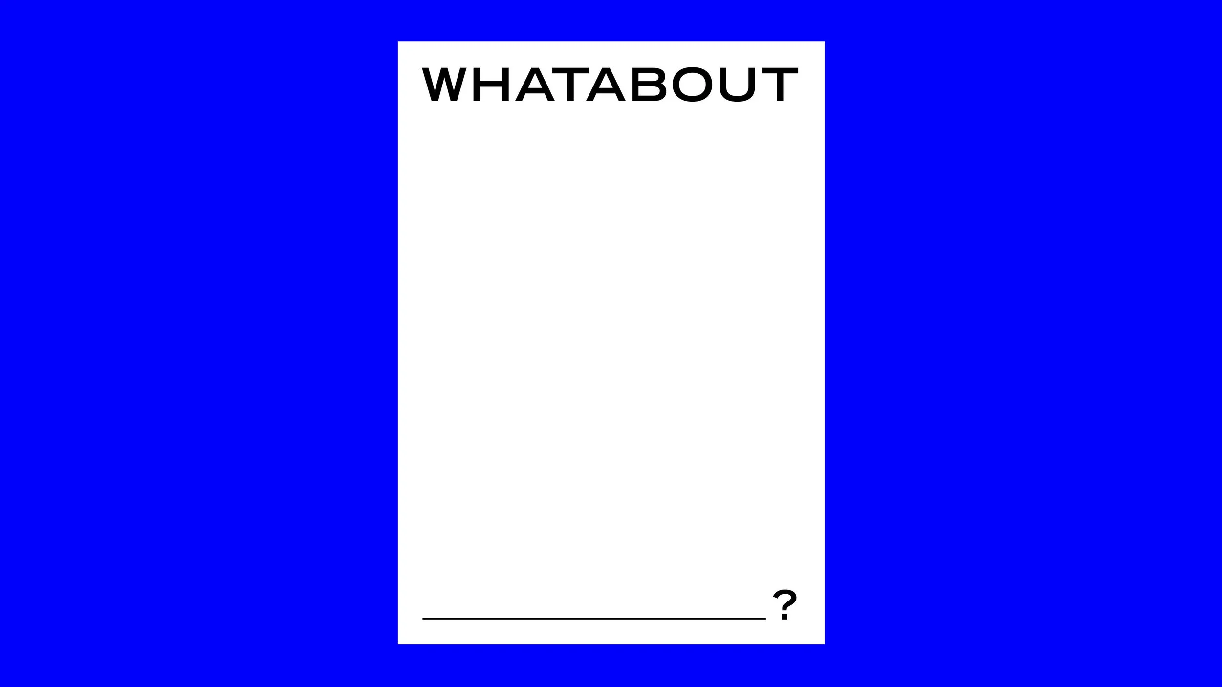 Copy of A Blank Canvas