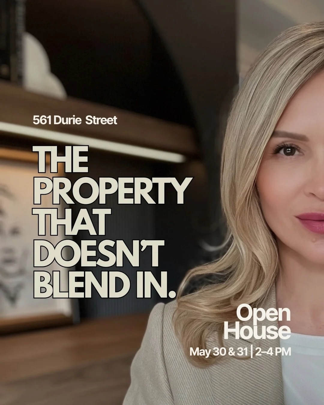 Public Open House at 561 Durie St
May 30 &amp; 31 | 2&ndash;4 PM

Please visit me this weekend in Runnymede&ndash;Bloor West Village to see a West End property that is hard to understand from photos alone.

561 Durie St is a rare multi-structure prop