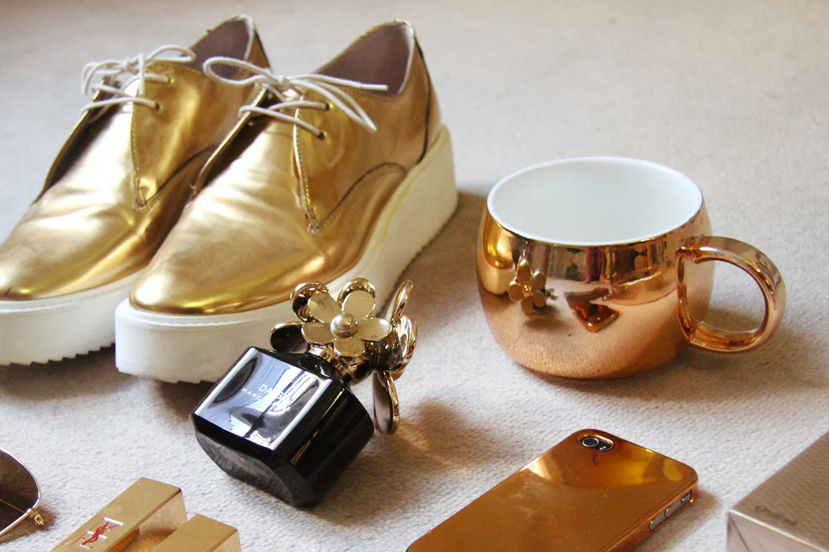 Gold is the new black