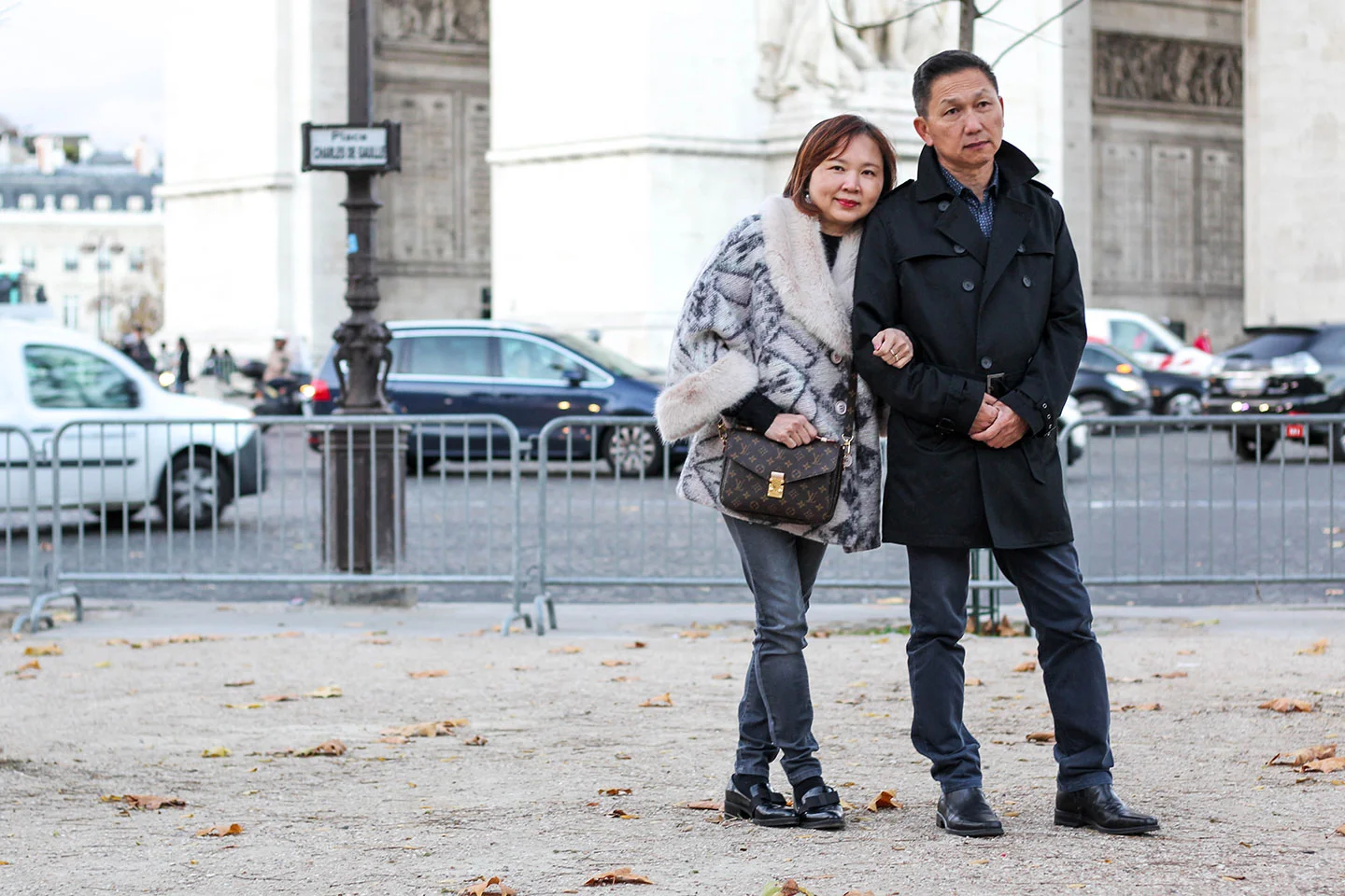 Champs Elysees - A stylish walk with Parents