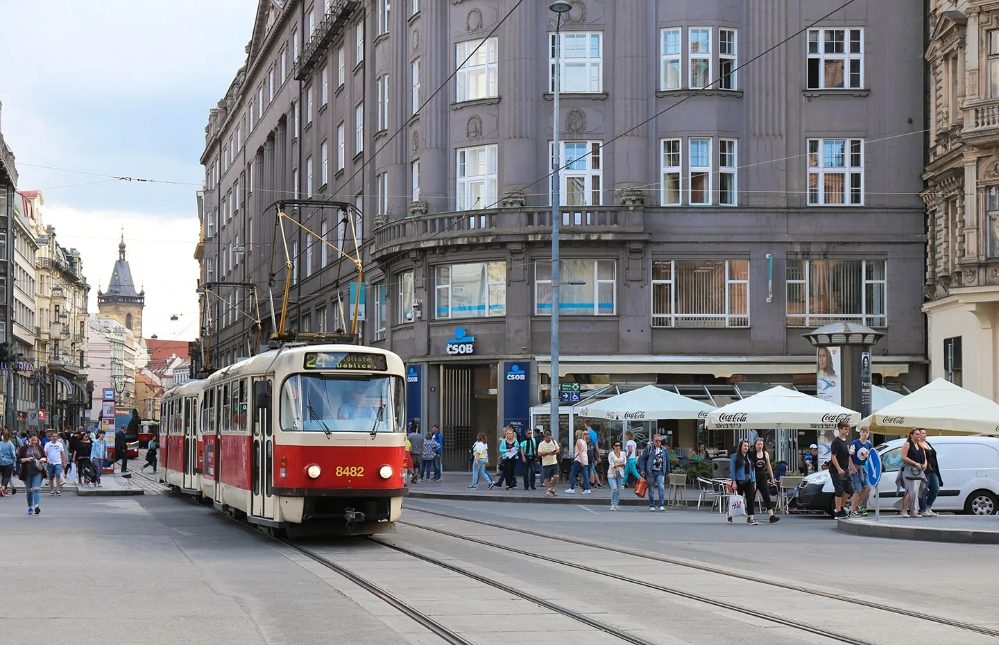 Prague Travelogue, City Walk, Wenceslas Square
