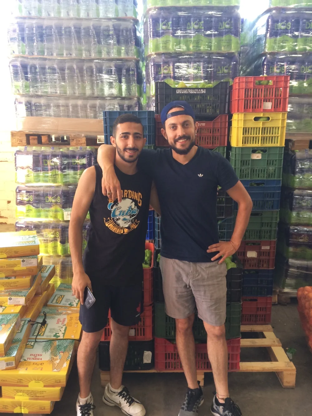 Mit Wael sind es nun schon drei Robins die im Warehouse arbeiten können.