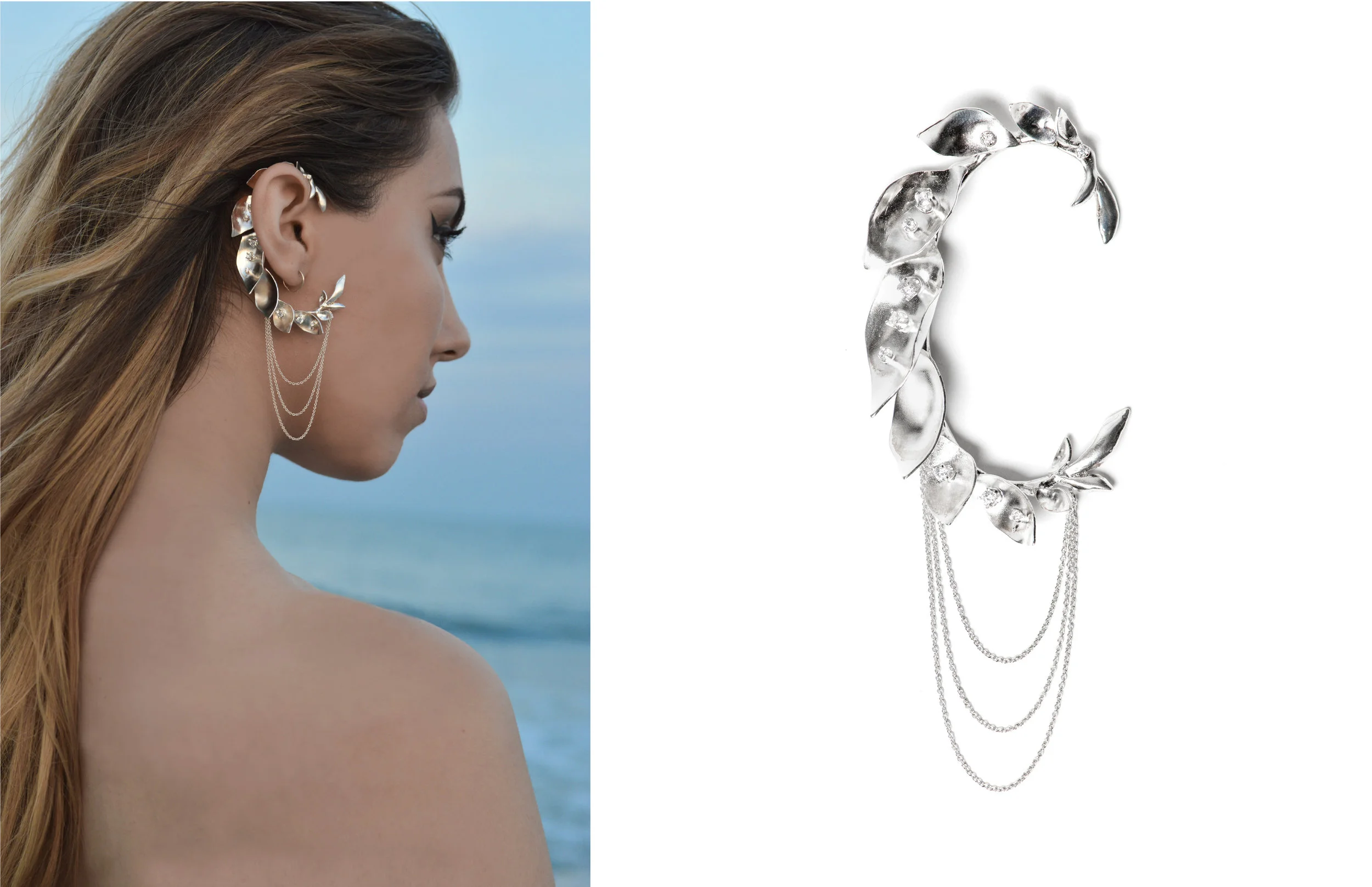 Folium Ear Cuff