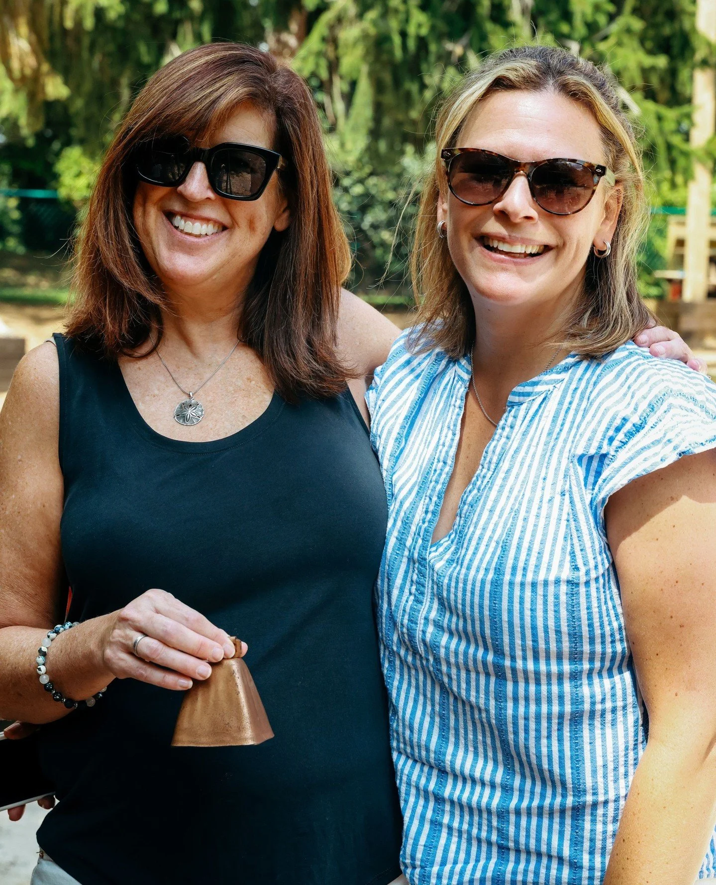 At Weems, we ring a bell when it is time to clean up and go inside. By approaching cleanup time as a normal, and an expected part of the daily routine helps children develop strong organizational habits.