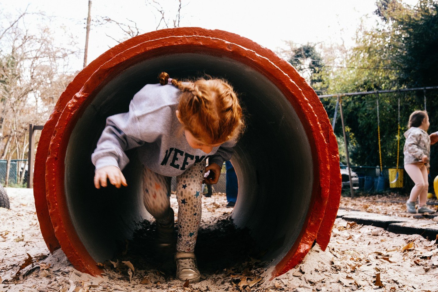 Weems children move, stretch, dig, climb, and notice. We believe movement fuels kind hearts and clear minds.