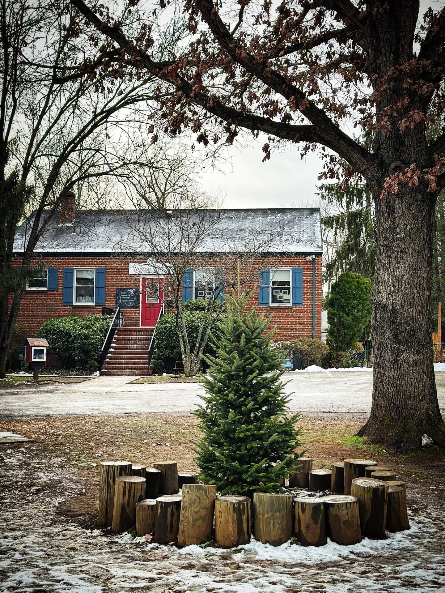 You may have noticed a special addition to our little red school house this week. See if you spot it. 🎄❤️🎄

This very thoughtful donation was made by one of our Two&rsquo;s families, The Cartner Family and has a wonderful backstory. See below: 

&l