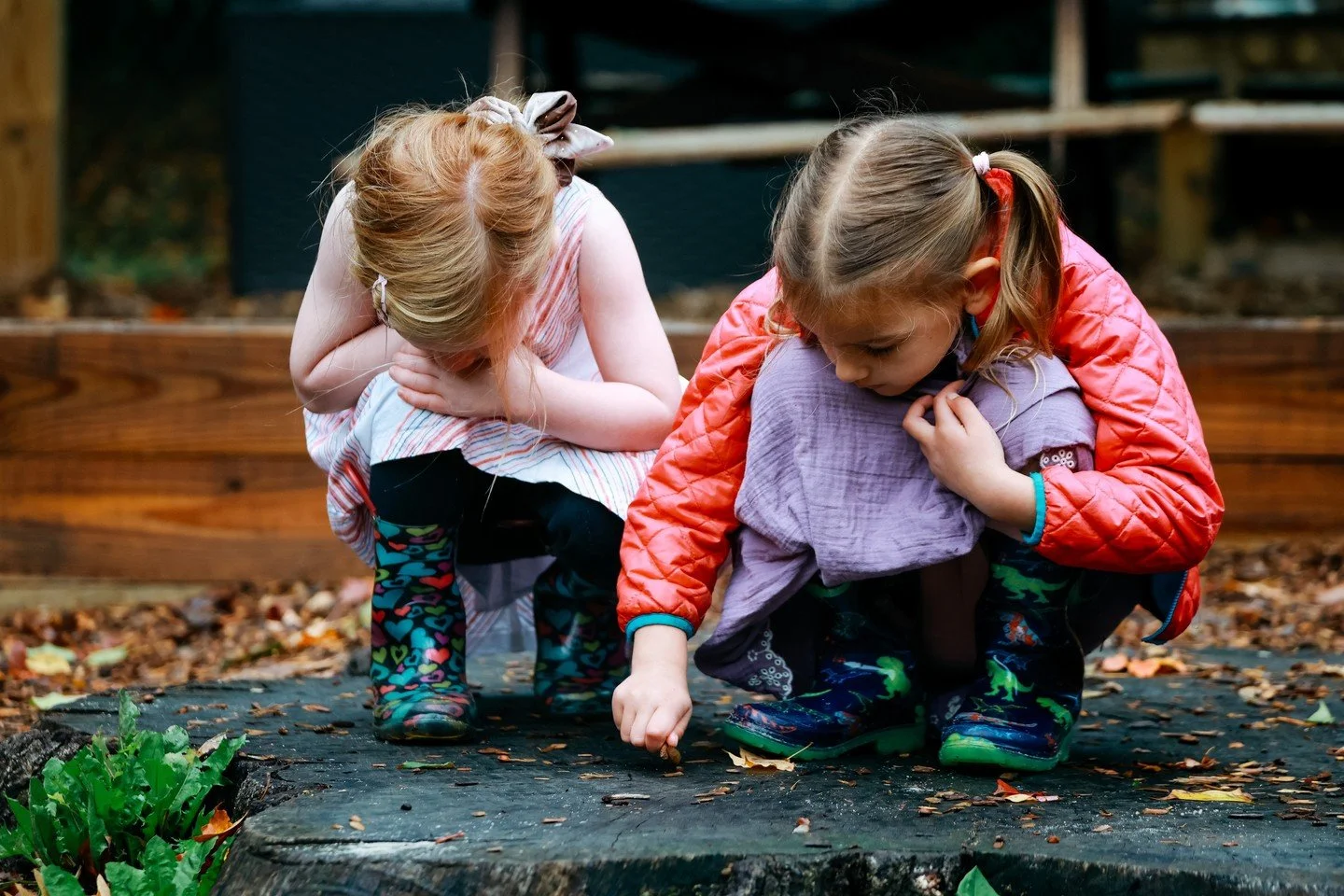 These moments, side by side, learning together are building skills for life.