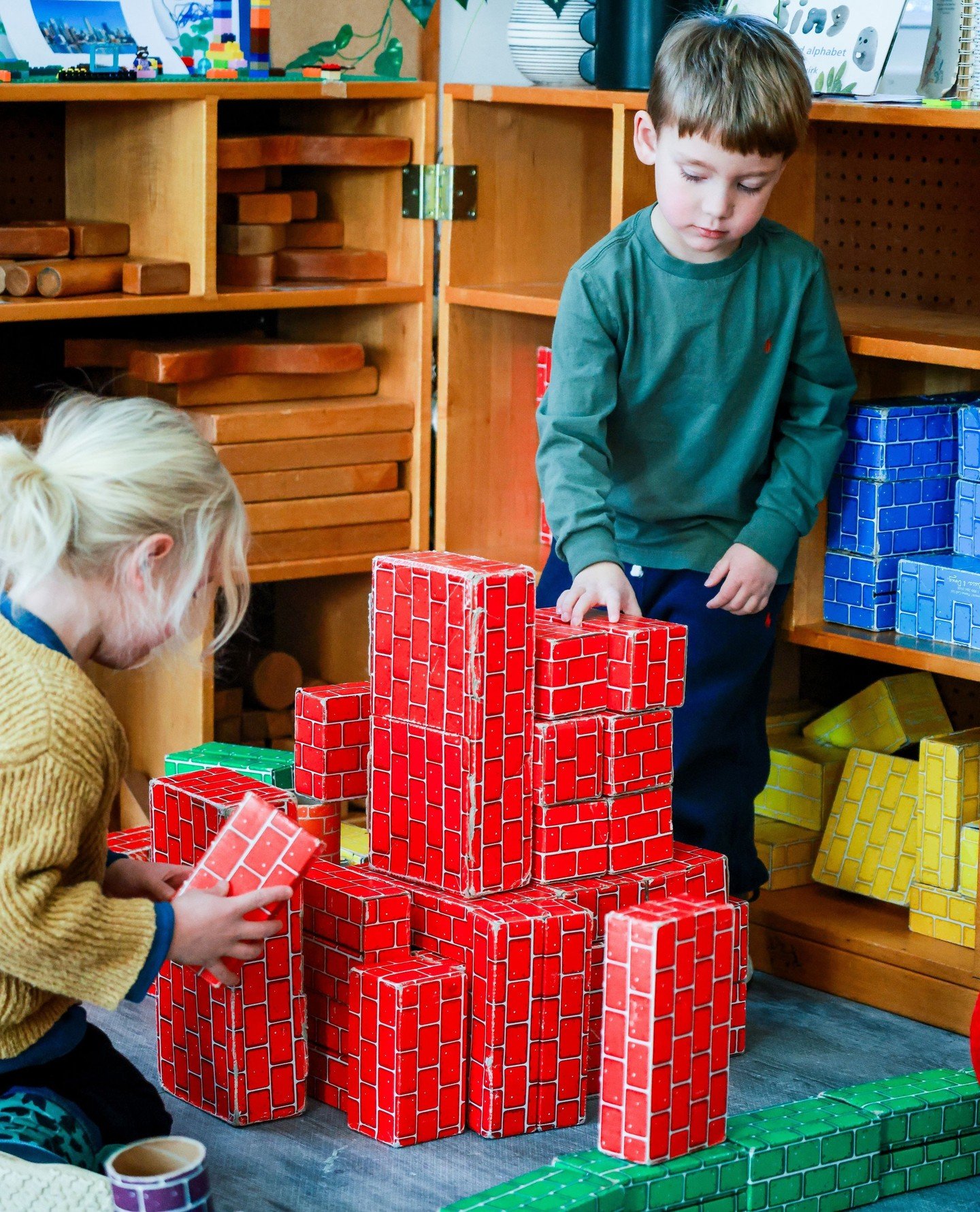 Every block tower, built something bigger.