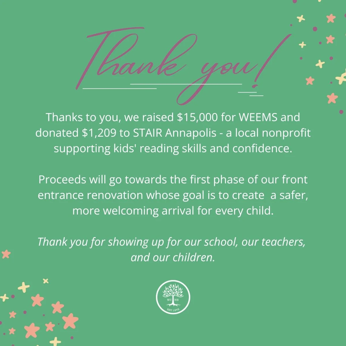 Thank YOU! 💚🙌💚