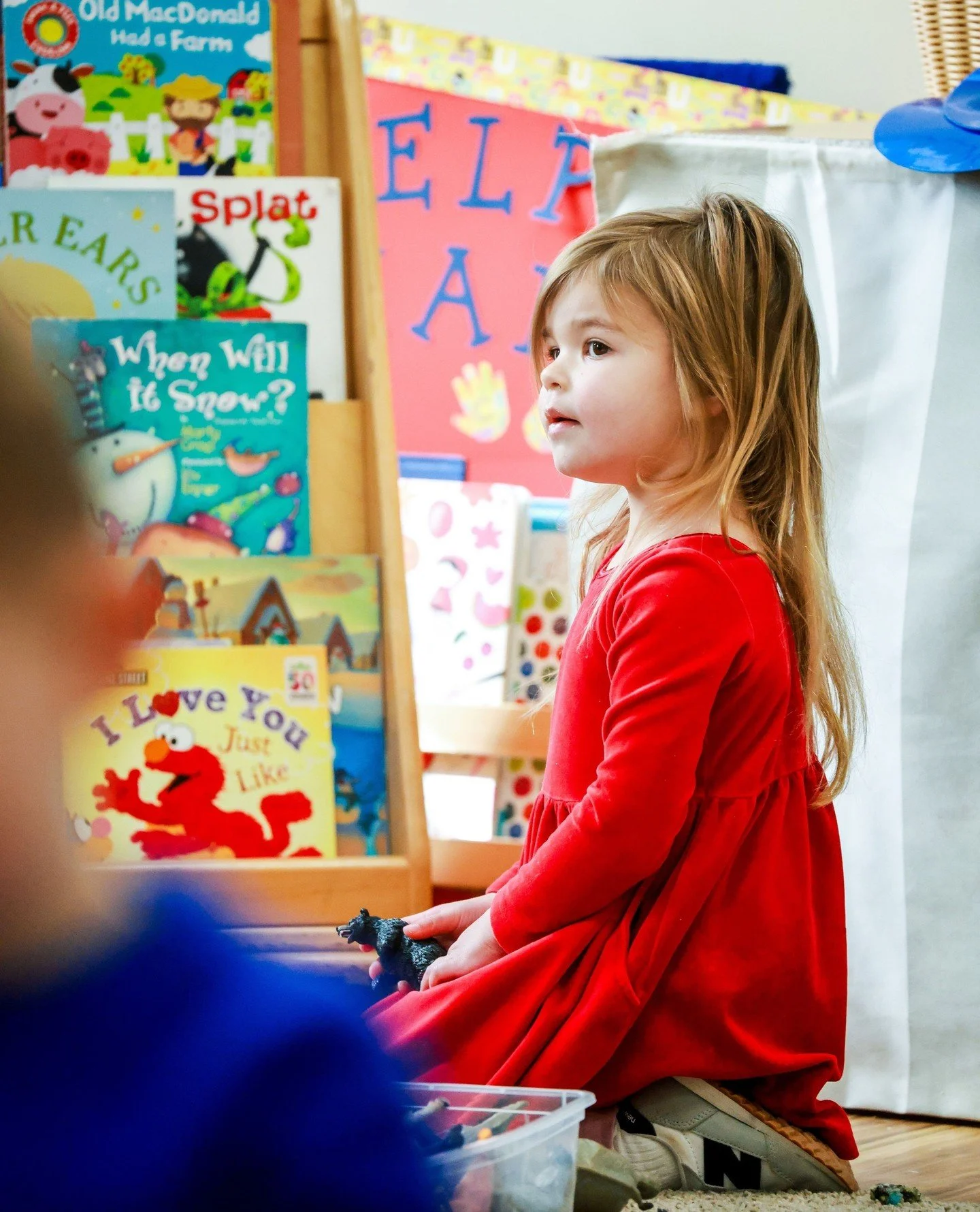 Free play gives them the space to observe.