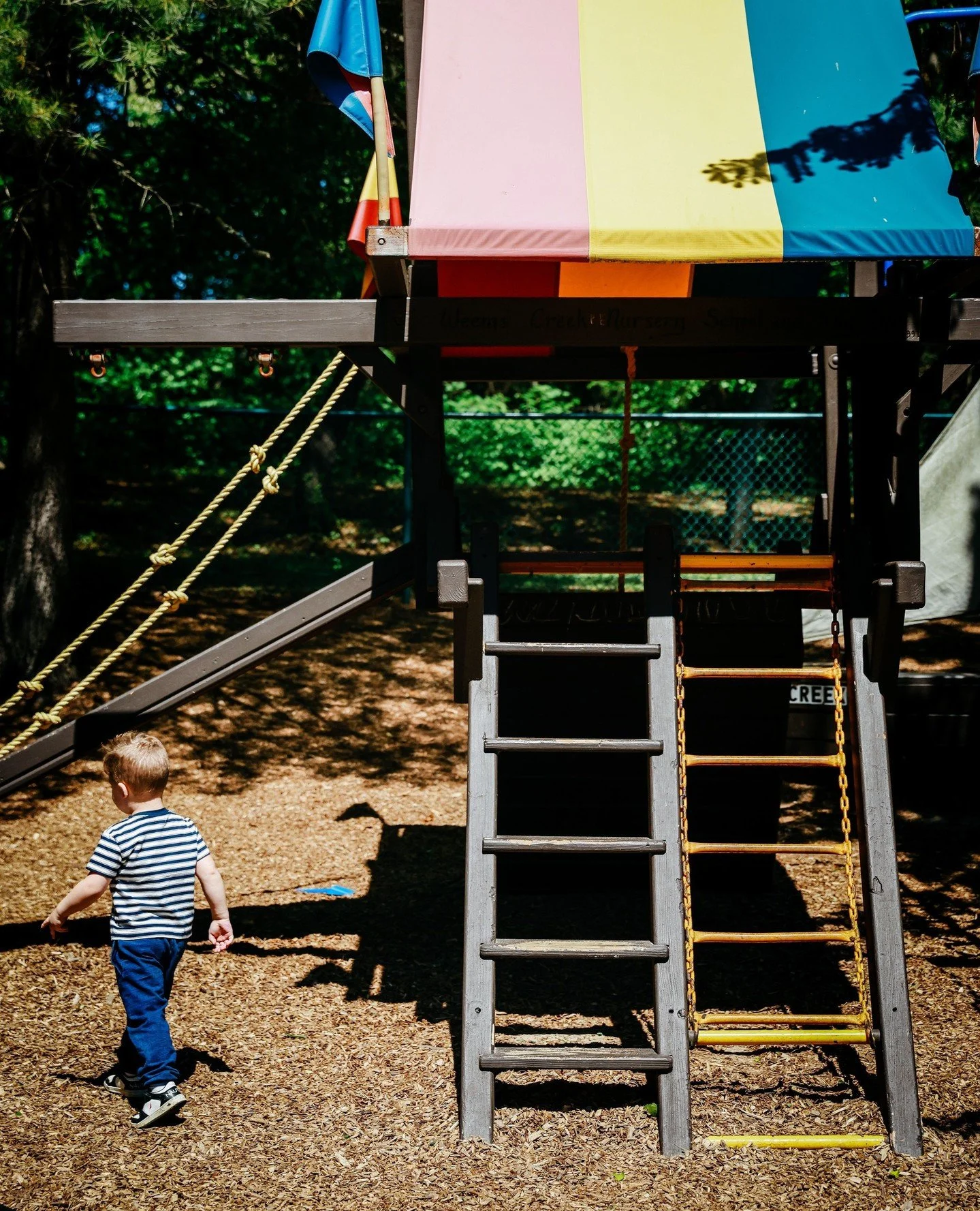 Our outdoor "classroom" reminds us there is space to run, space to breathe, and space to grow together.