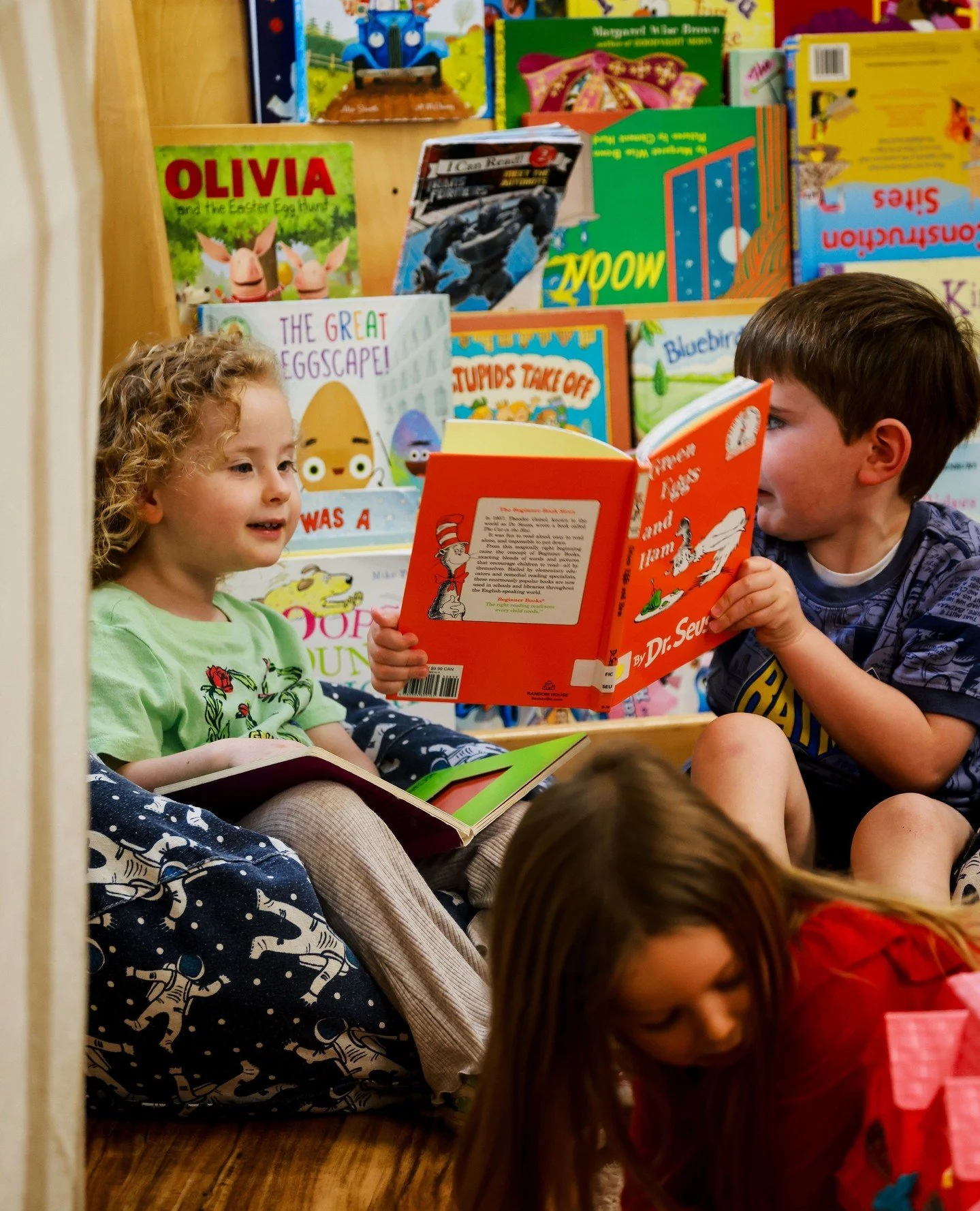 Every space held a story from the art table, the playground and a reading corner with a friend.