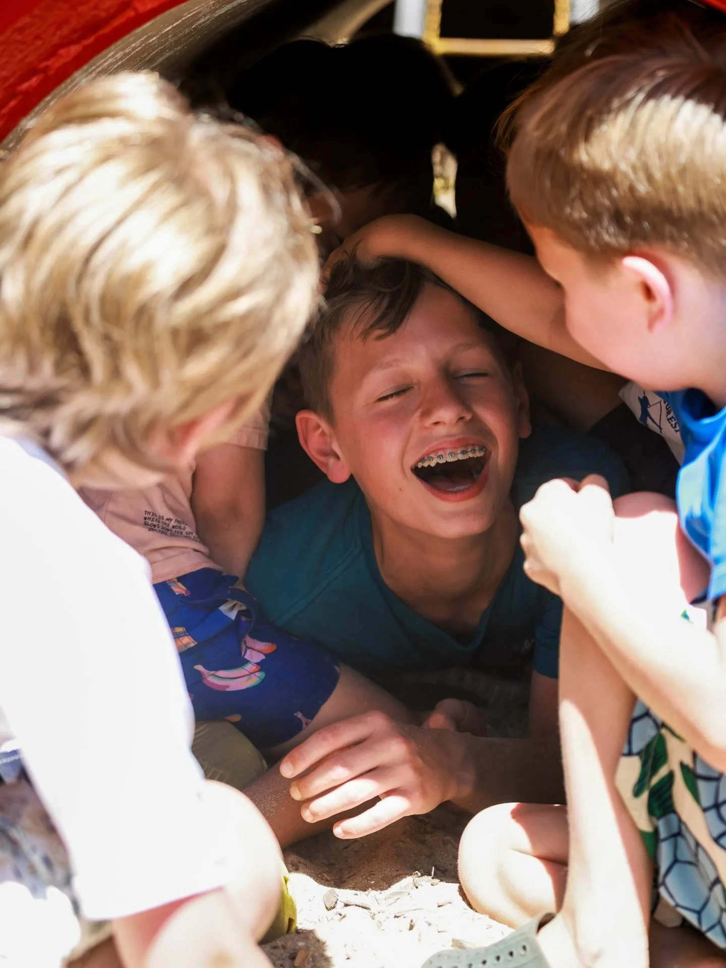 Blast off into Week 3! 🌎🚀

Our outer space adventures are in full swing, and this photo captures something truly special: a former preschool camper, now a junior counselor, sharing a laugh with today&rsquo;s campers. From dreaming big as a little o