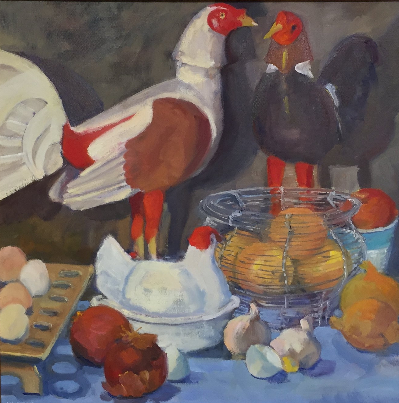 Hens and Roosters