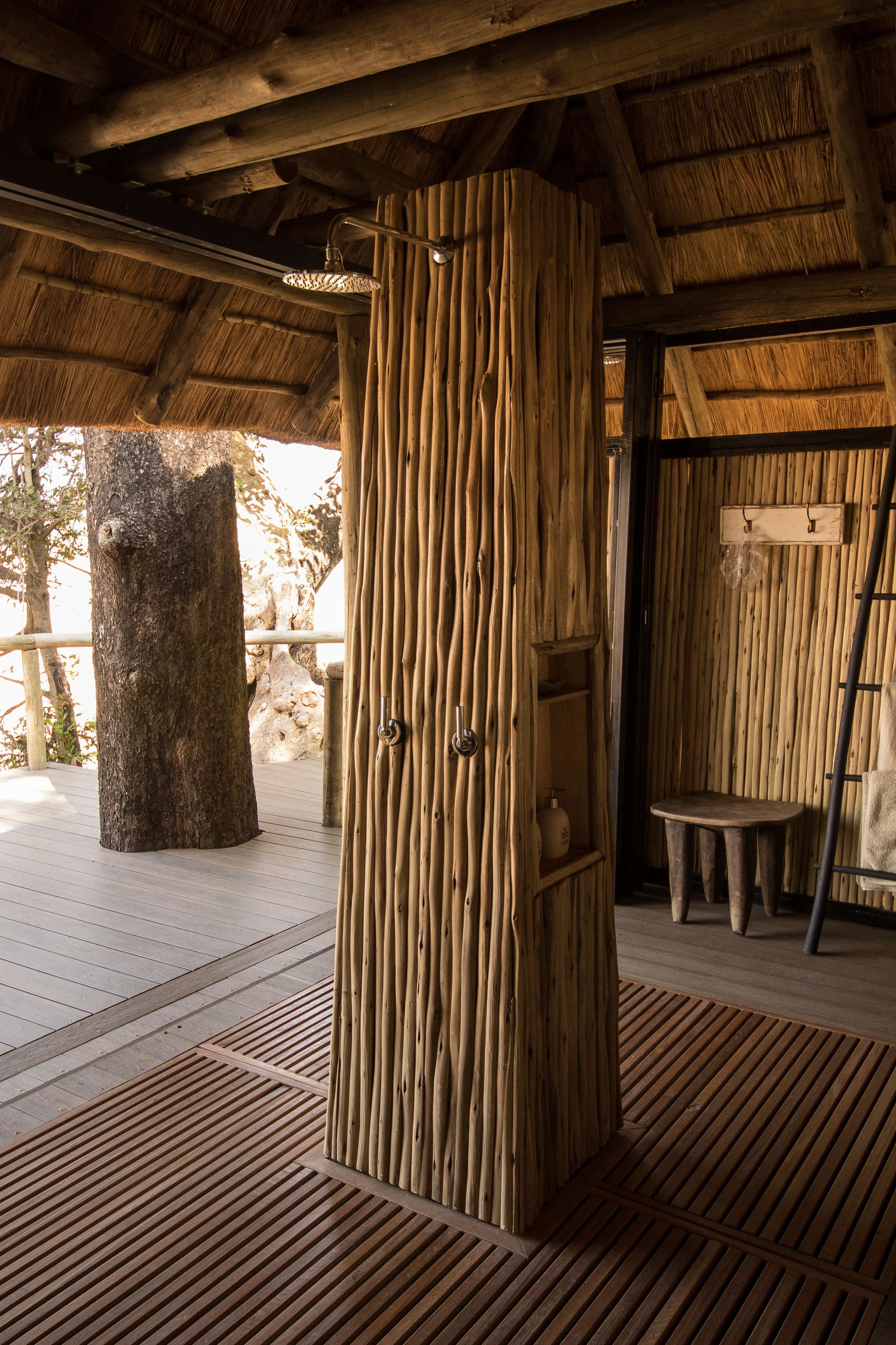 Honeymoon Villa Bathroom with a View