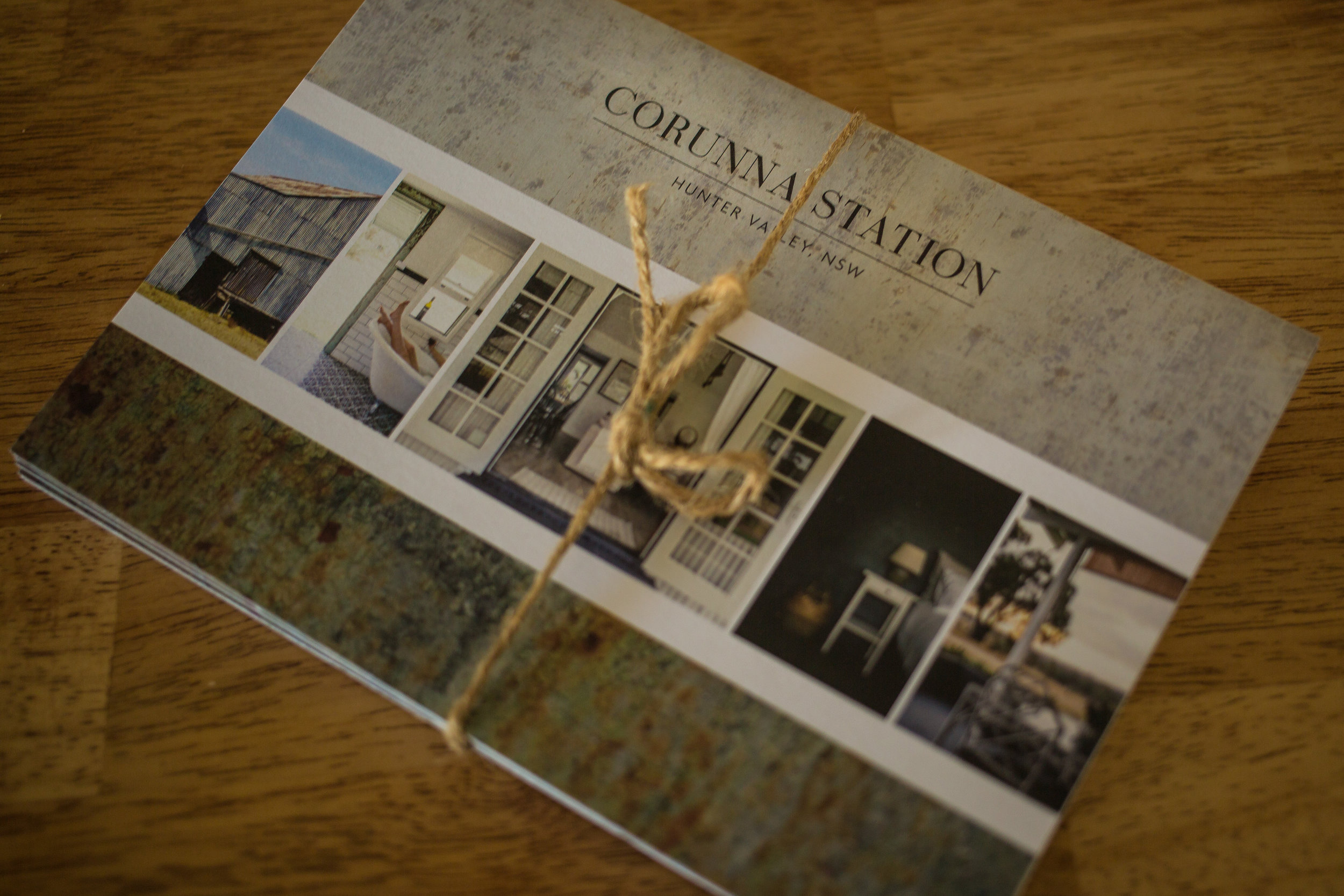 Corunna Station information cards