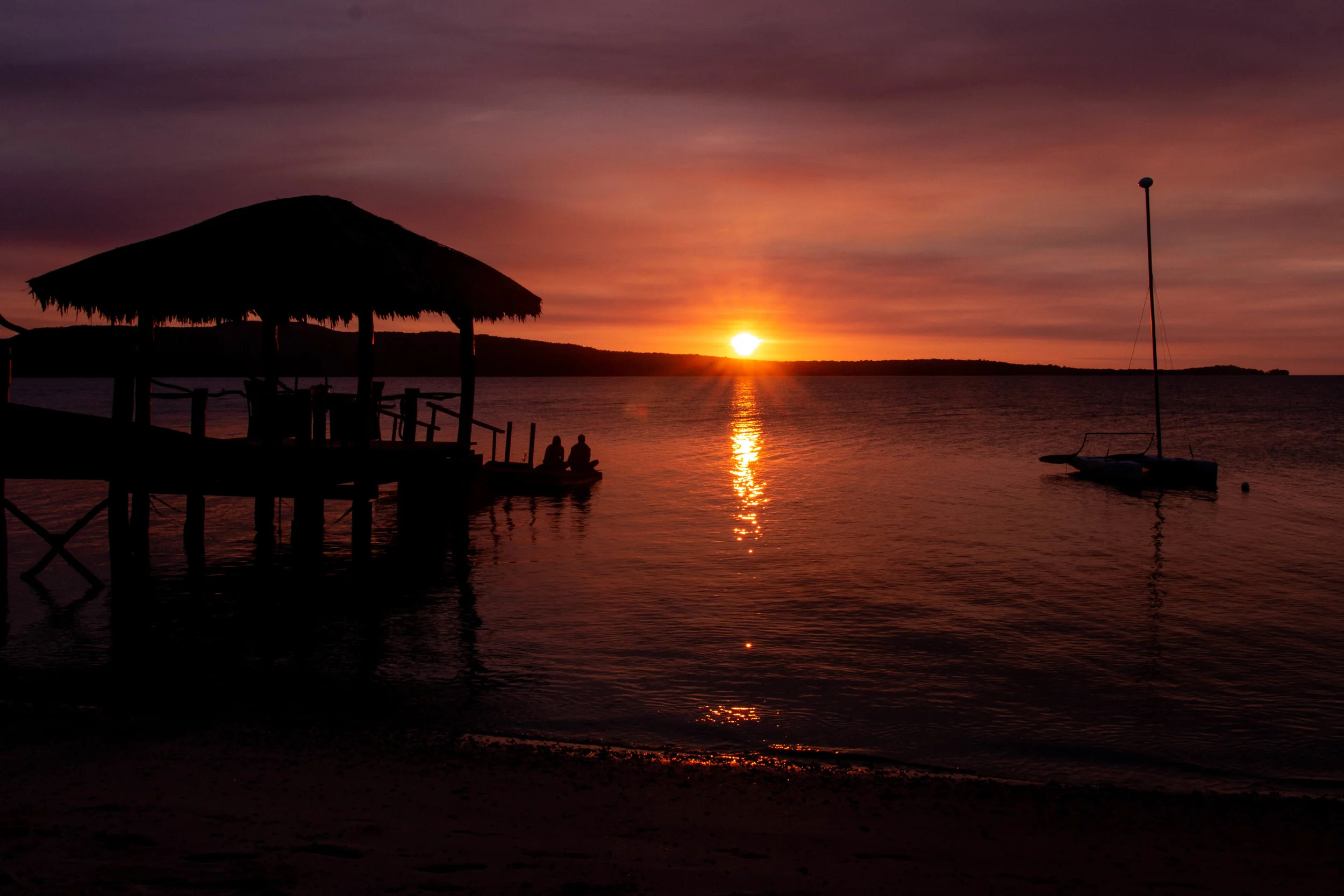 Sunset at The Havannah, Vanuatu