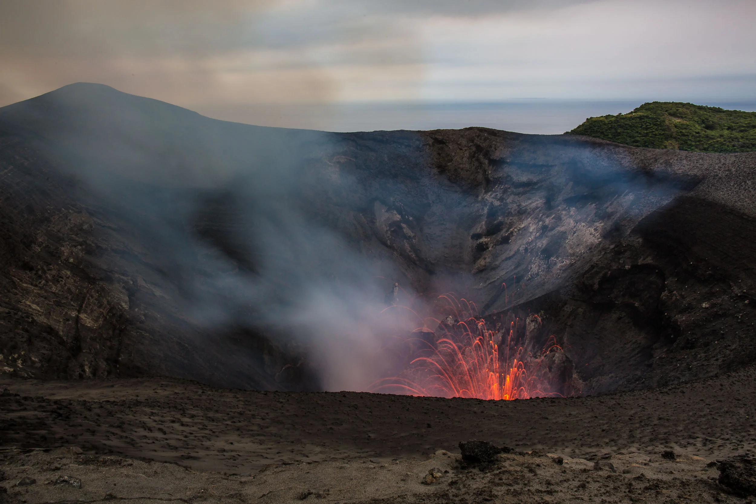 Mt Yasur Volcano with the Sea in the Background, Tanna, Vanuatu.jpg