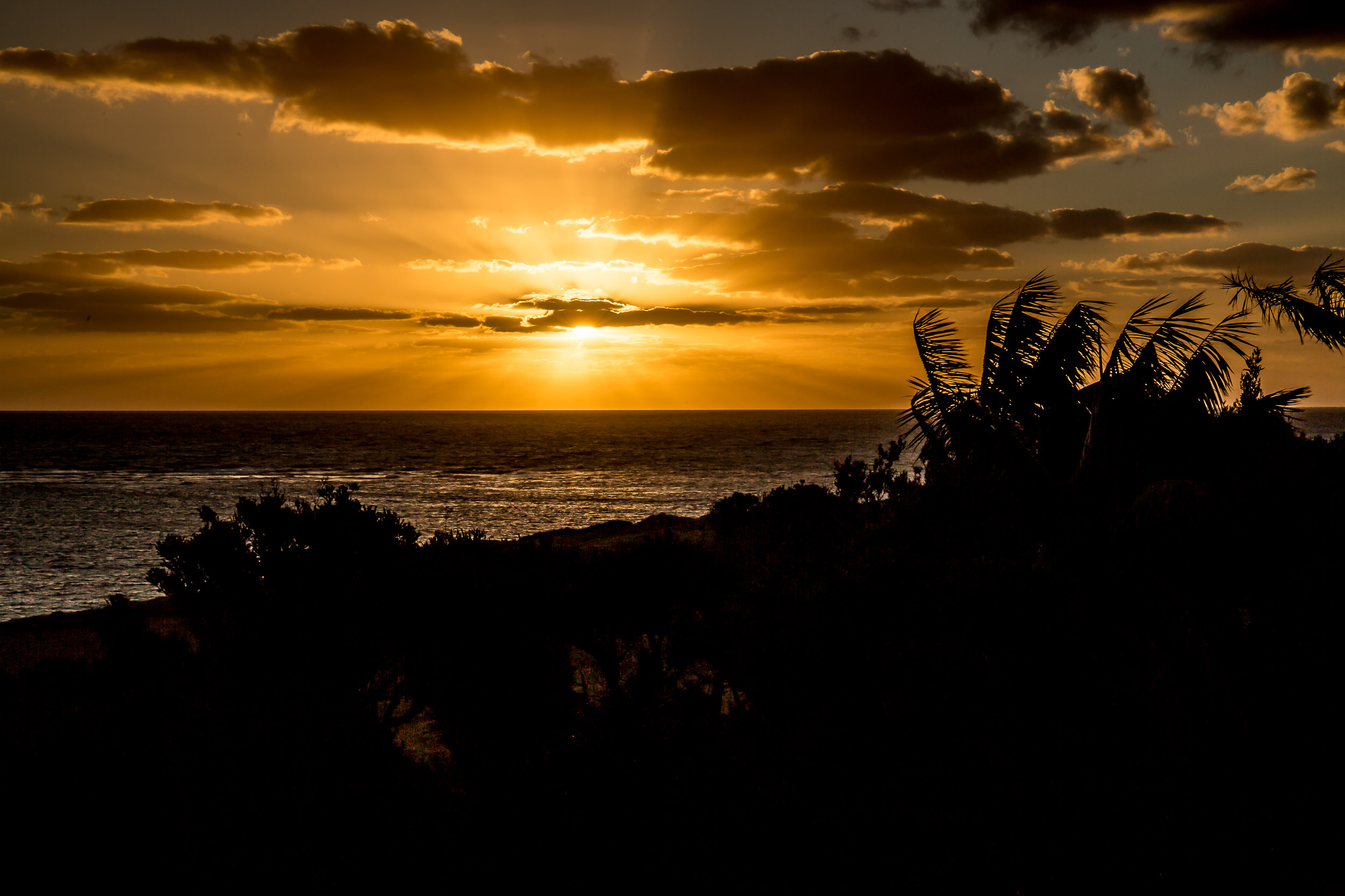 Sunset from Capella Lodge, Lord Howe Island