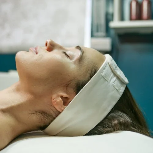 OPEN SKY CUSTOM SIGNATURE FACIALS Addresses skin concerns like acne, aging, and brightening, our custom facials are the ultimate in relaxation. Includes deep pore cleansing, exfoliation, and customized serum and mask treatments as well as a rejuvenating neck and face massage. 45-minute session: $60 60-minute session: $75