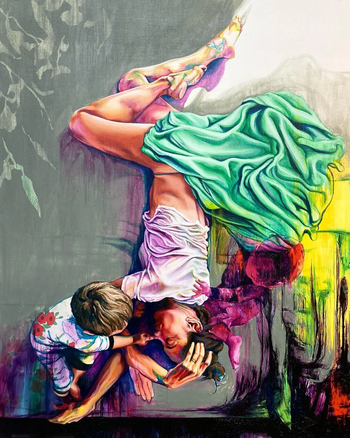 &ldquo;RESIST Portrait: Stay At Home Series, Daylight&rdquo; Mixed Media with Oil Stick on Canvas, 38in x 48in
.
.
.
#RESISTportrait #painting #artoftheday #artbuyers #artgallery #artaddict #hifructose #juxtapoz #ARTSTARSMAG #beautifulbizarremagazine