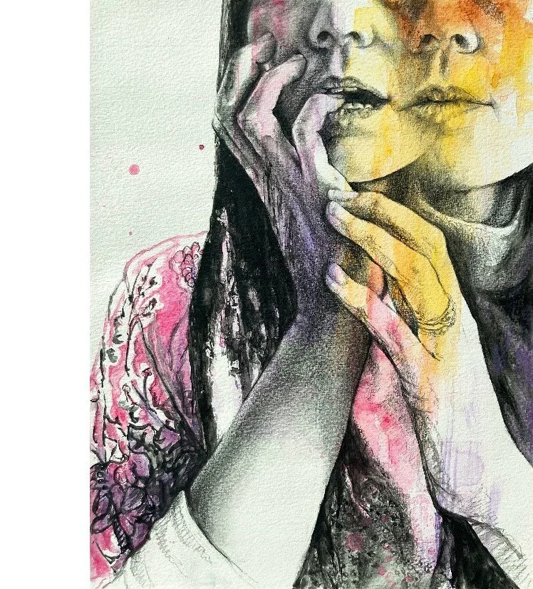 &ldquo;RESIST Portrait: Quarantine Vision&rdquo; Watercolor and Graphite on Paper, 9in x 12in
.
.
.
#RESISTportrait #worksonpaper #artoftheday #artbuyers #artgallery #artaddict #hifructose #juxtapoz #ARTSTARSMAG #beautifulbizarremagazine #emotiveart 