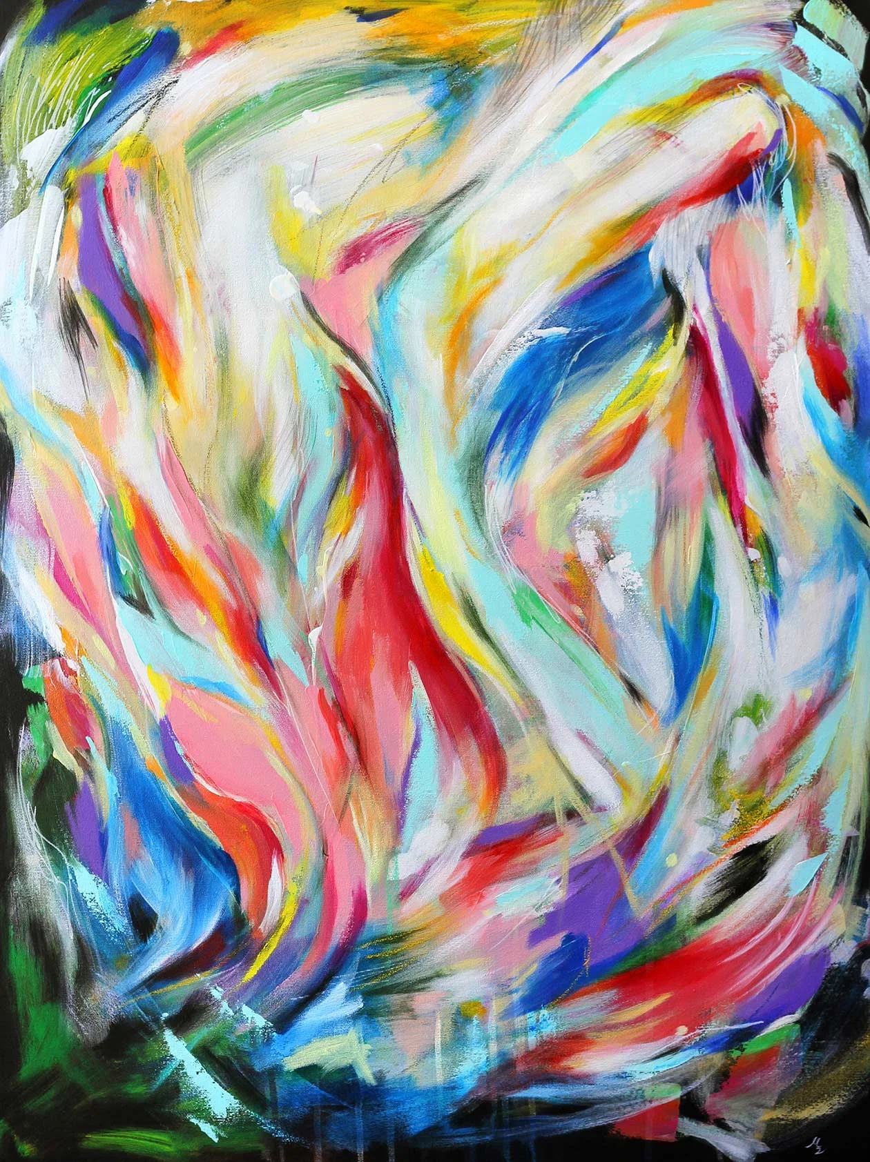 Feu de joie, par Mélissande Lauzon.