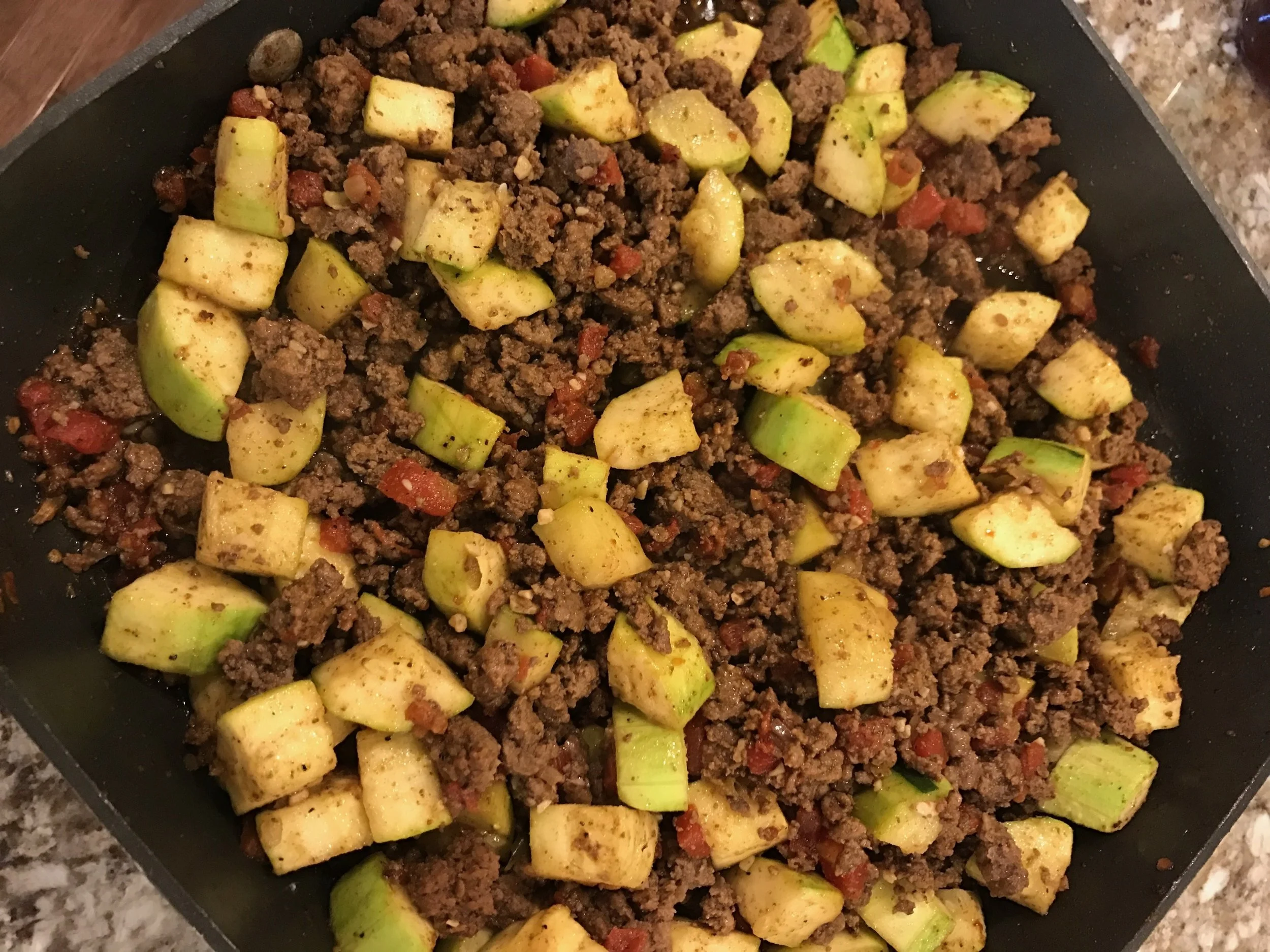 Mexican Zucchini and Beef Recipe
