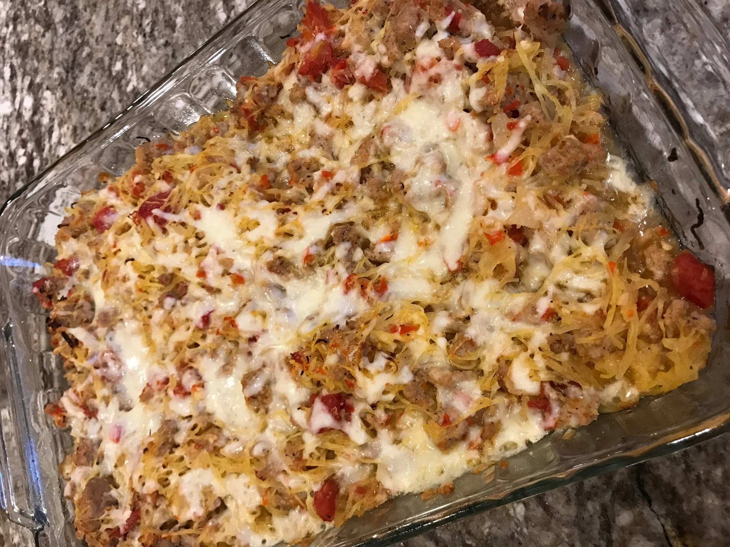 Spaghetti Squash Casserole Recipe 