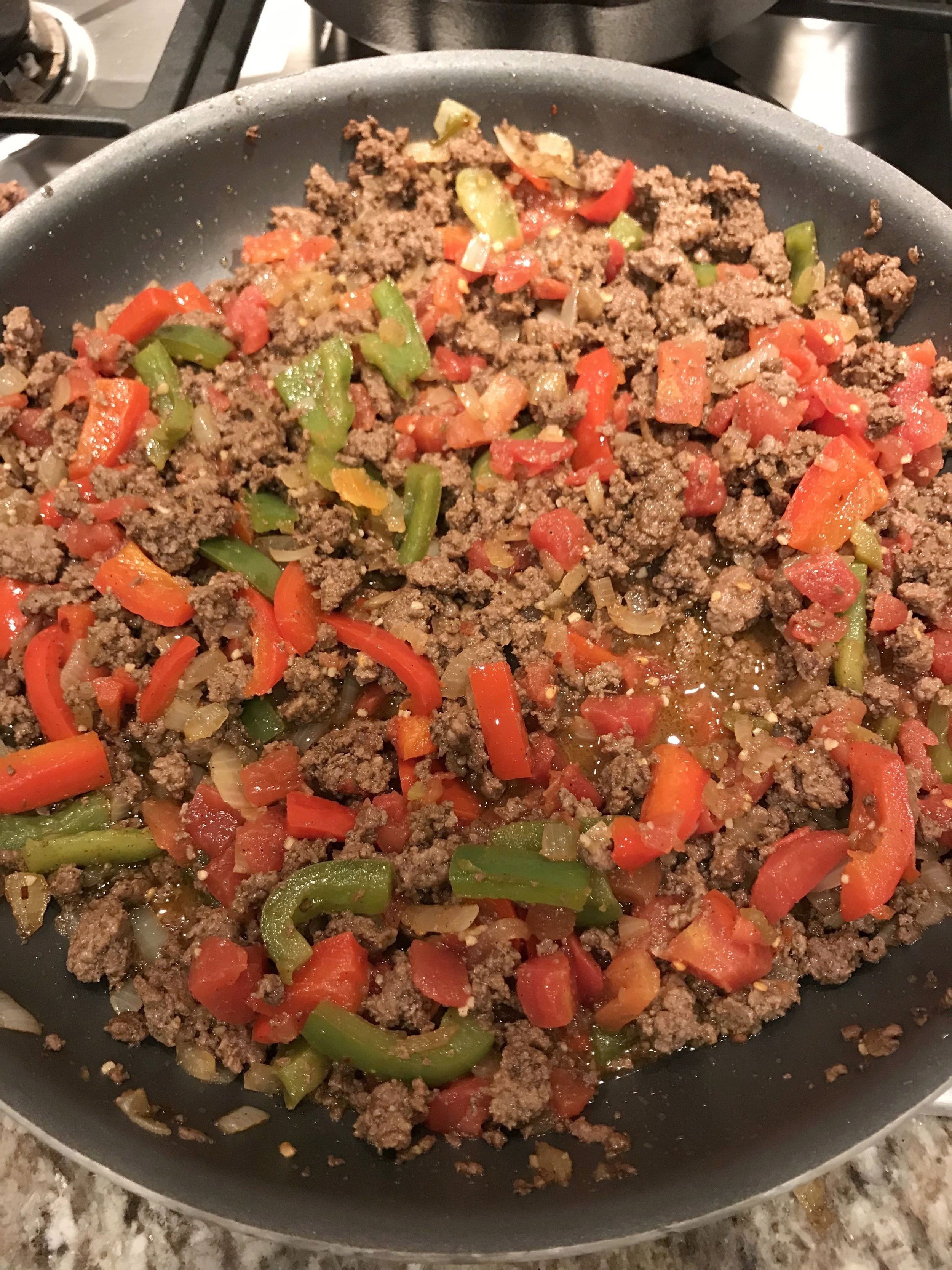 Spicy Beef and Peppers