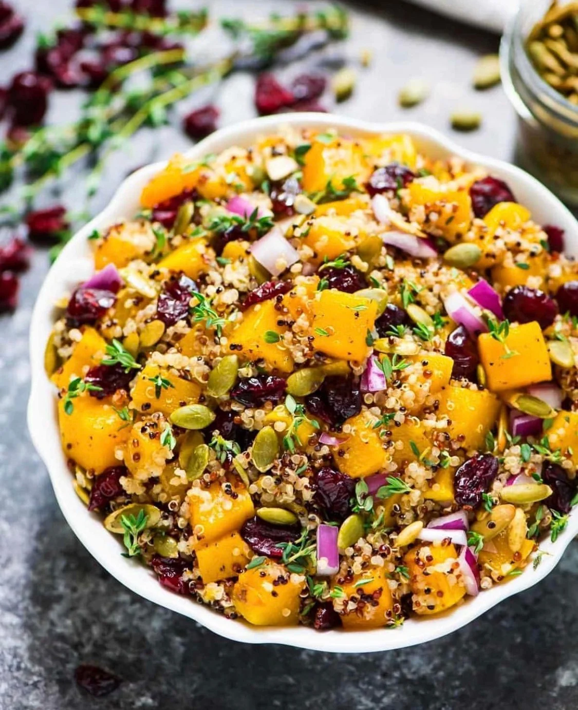Butternut Squash Quinoa Salad