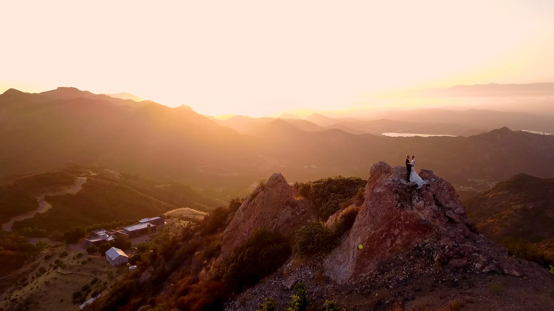 an intimate wedding from Malibu Rocky Oaks: Tessa + Kevin's Same Day Film