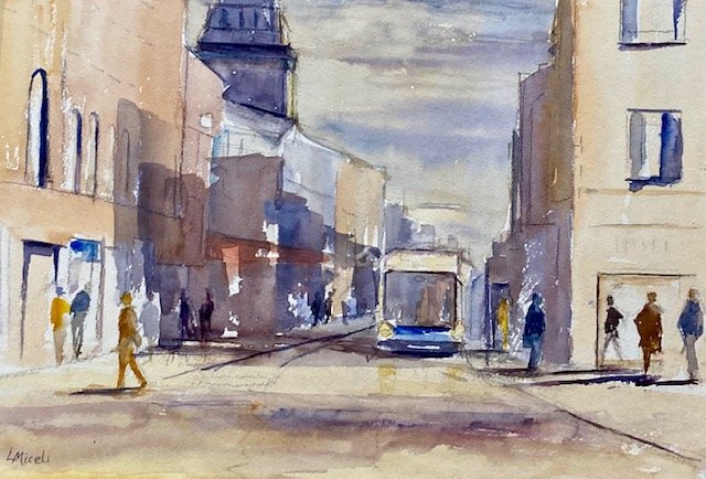 High Street, Oxford, 11 X 14", $175