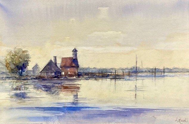 SOLD - Morning, Morgan Point Light, Class Demo 