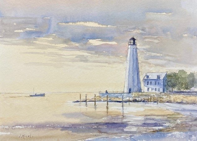 SOLD - New London Light, Demo -Thames River Gallery 