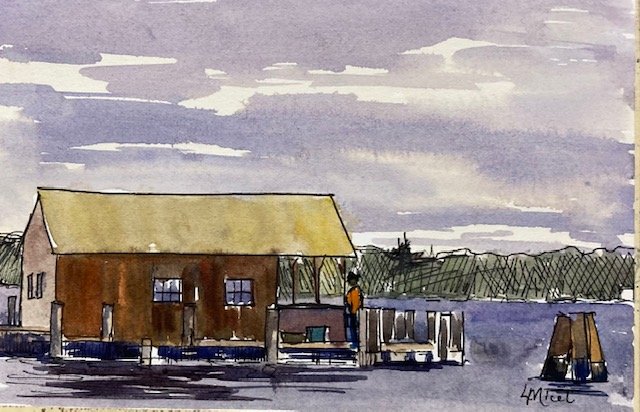 SOLD- The boathouse, Old Lyme