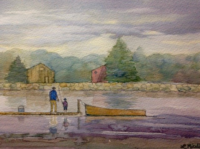 SOLD - Father's Day, Jones Boat yard