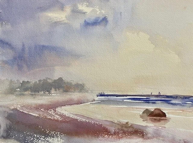 South Beach View, 11X14" class demo