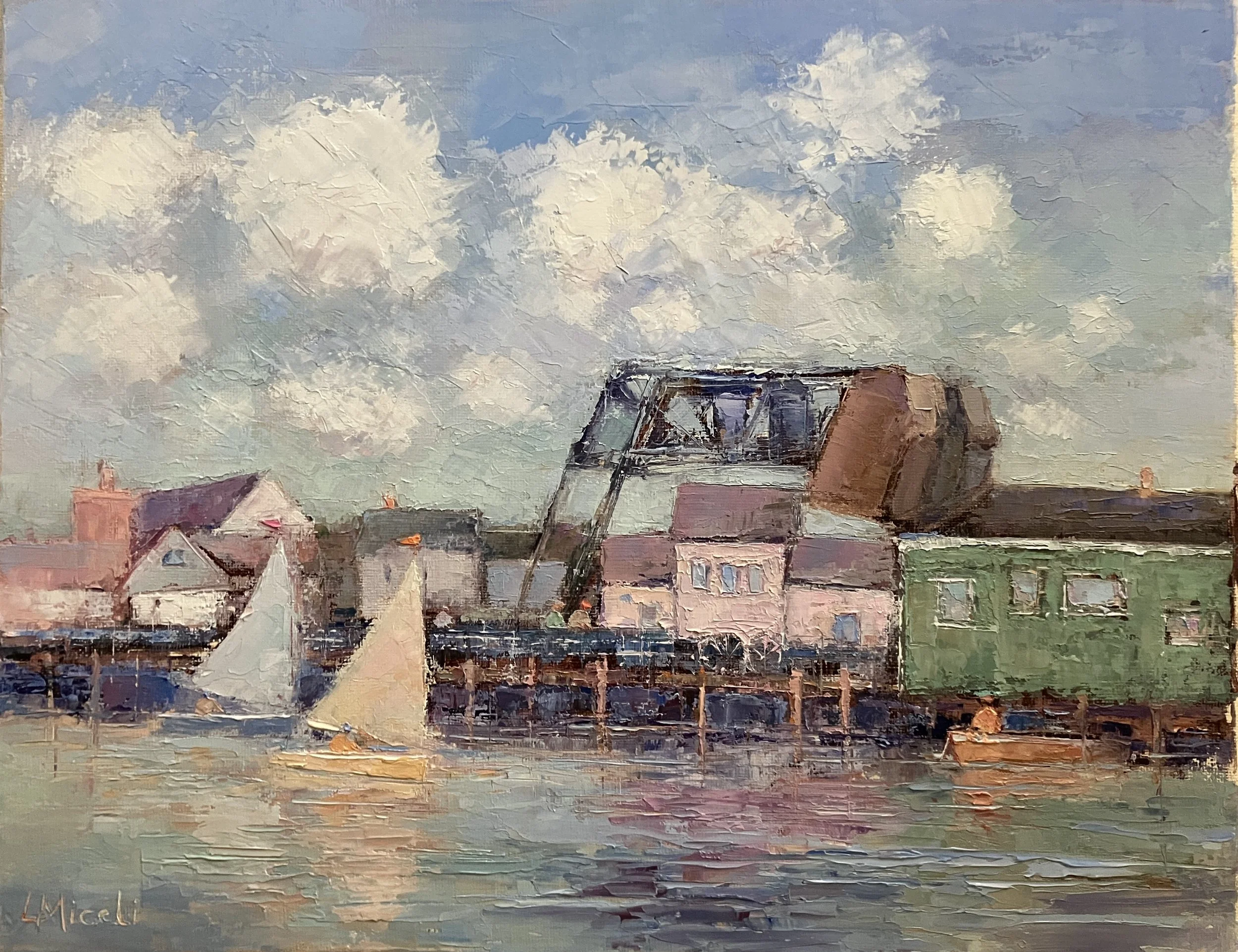 SOLD Charity auction -Mystic Drawbridge Reflections