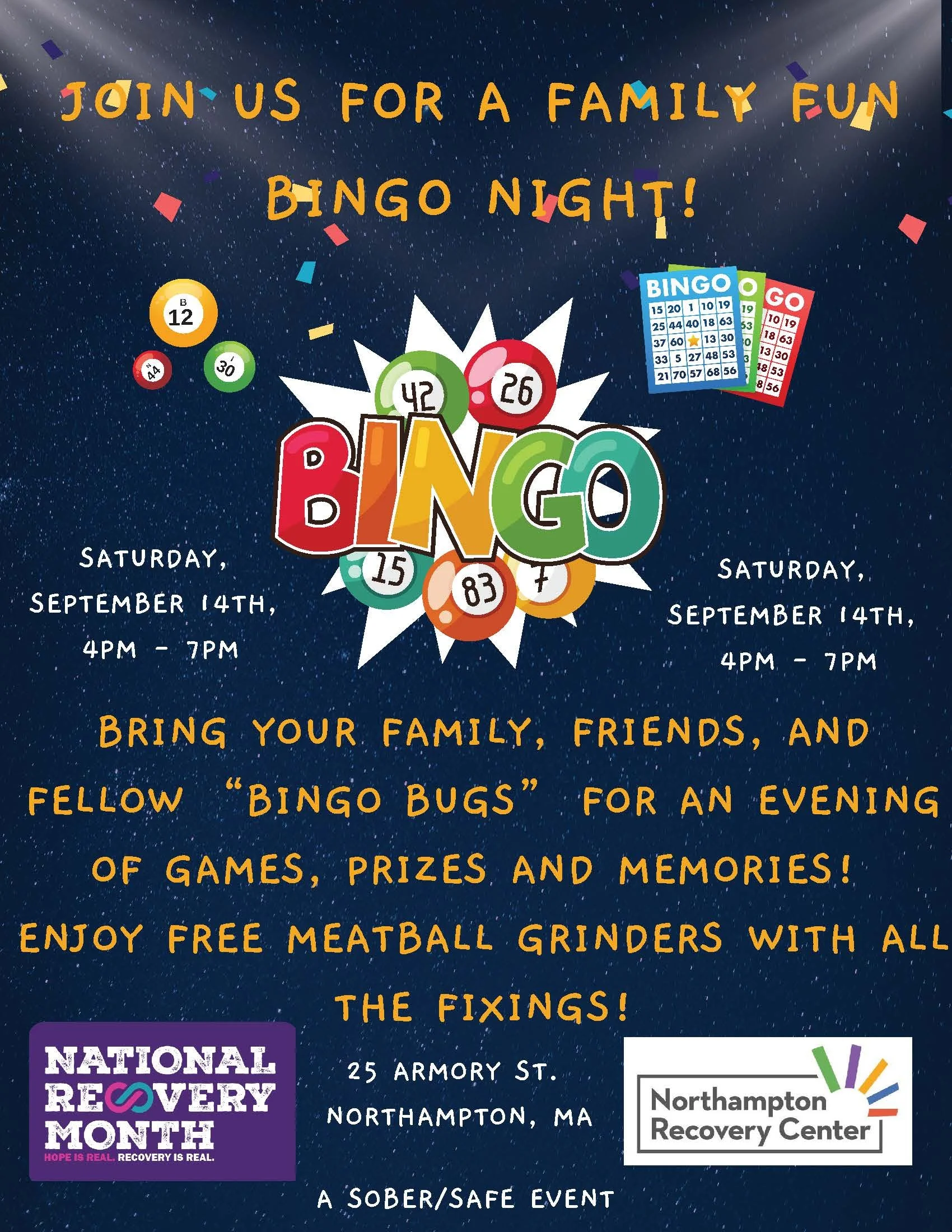 Family Bingo Night!