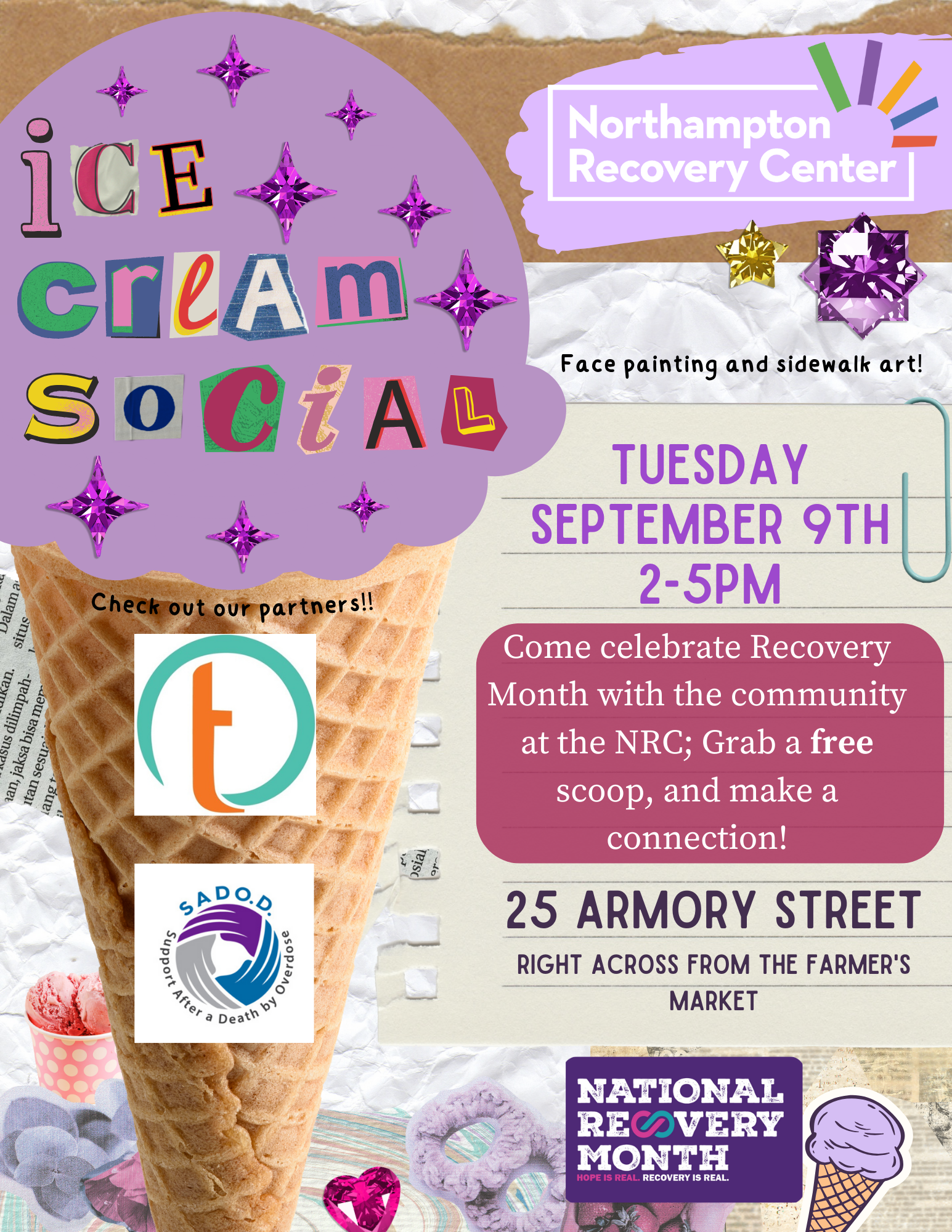 NRC Annual Recovery Month Ice Cream Social