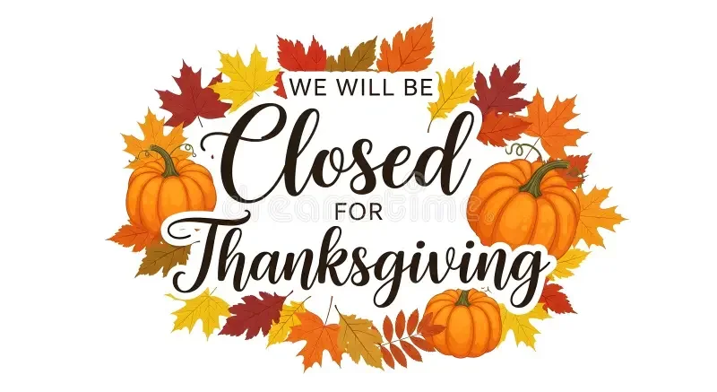 The NRC Will Be Closed For Thanksgiving Day: Thursday, November 27th