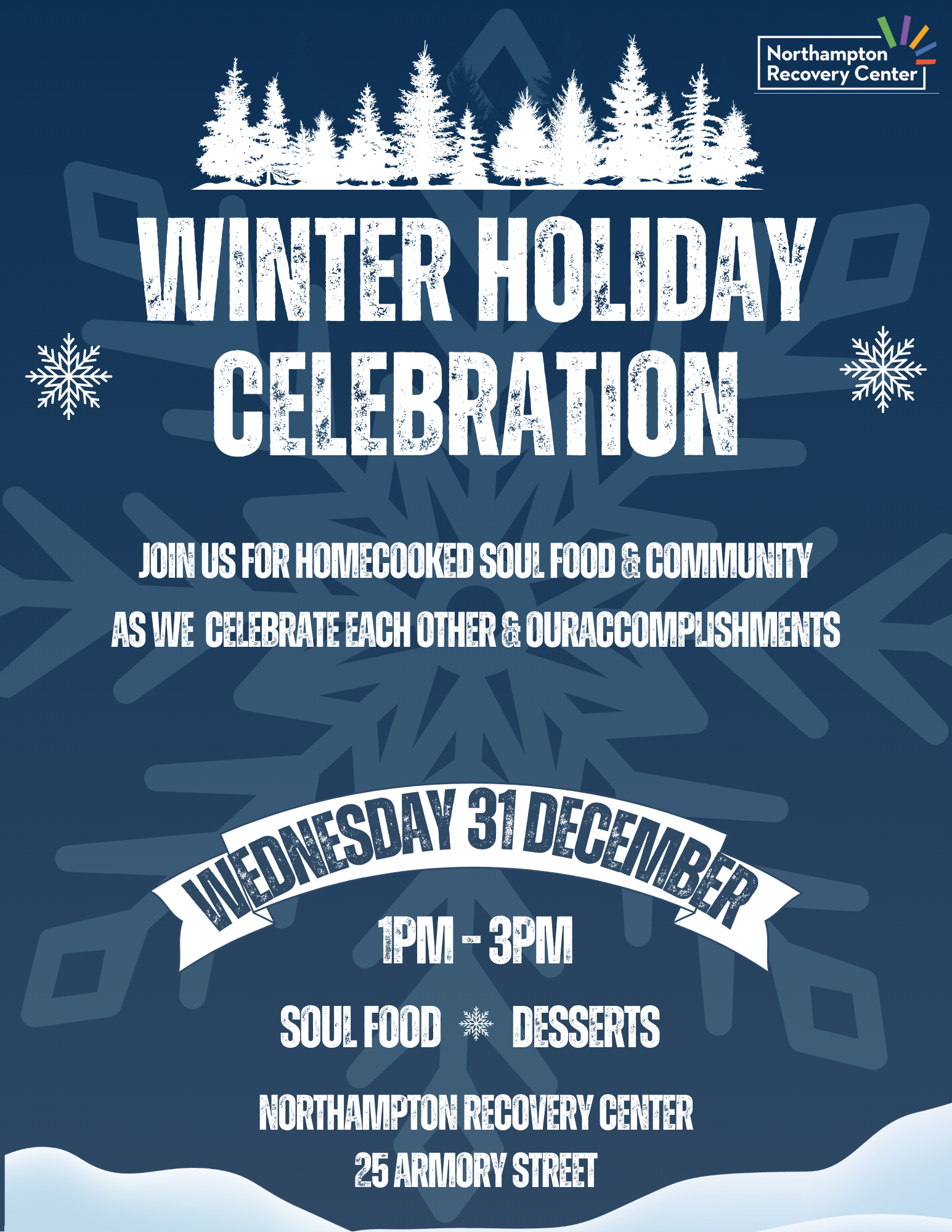 Winter Holiday Celebration: Celebrate Us!