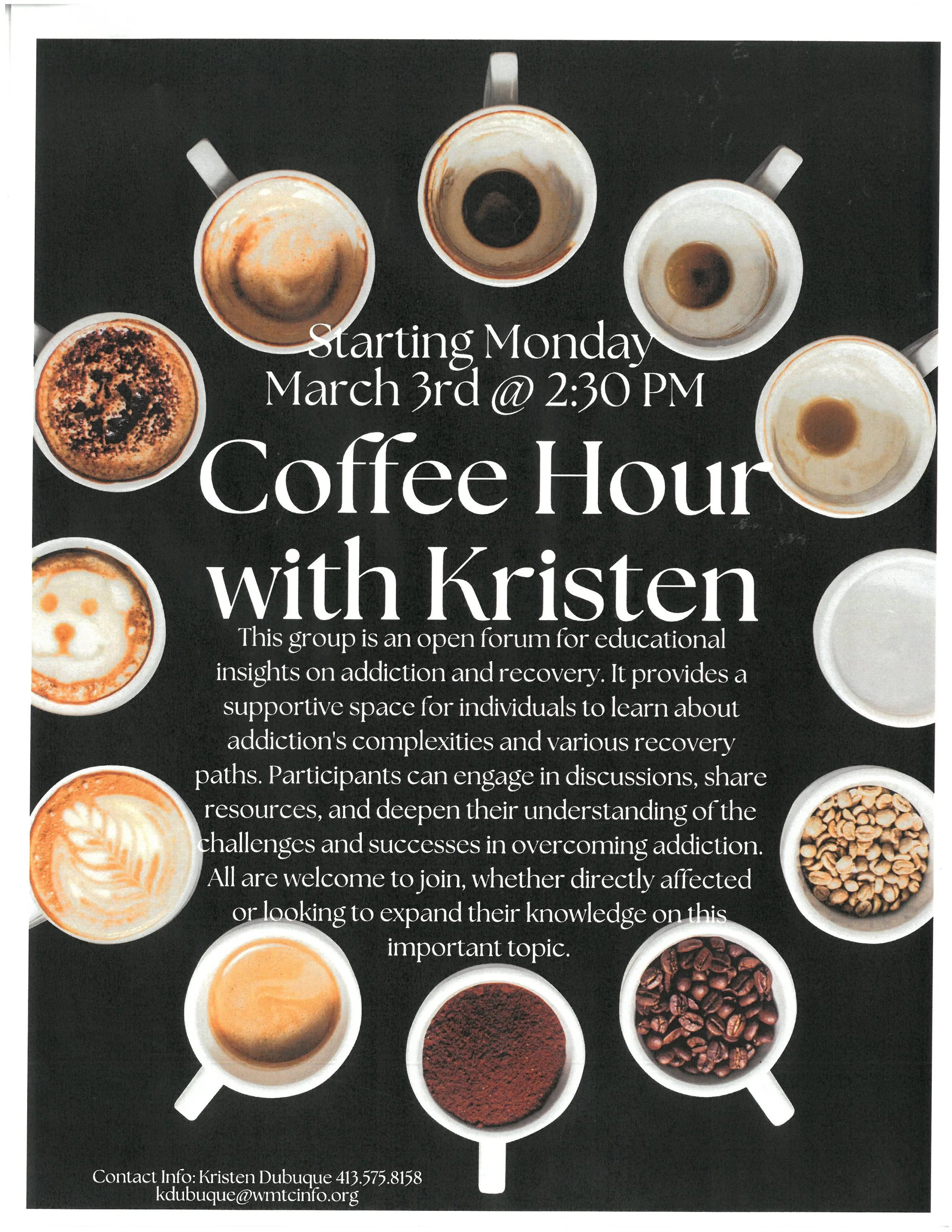 Coffee Hour With Kristen 