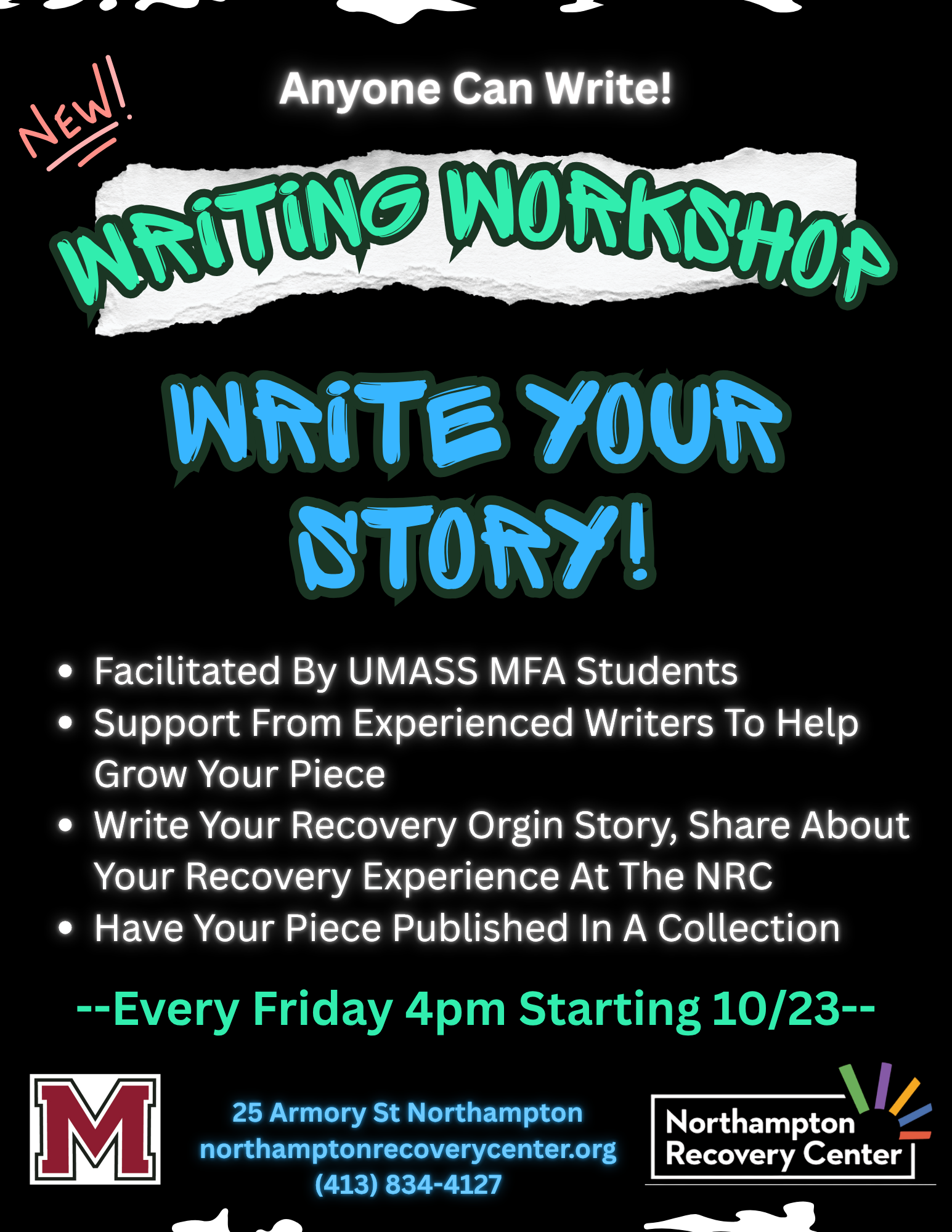 Write Your Story: Writing Workshop